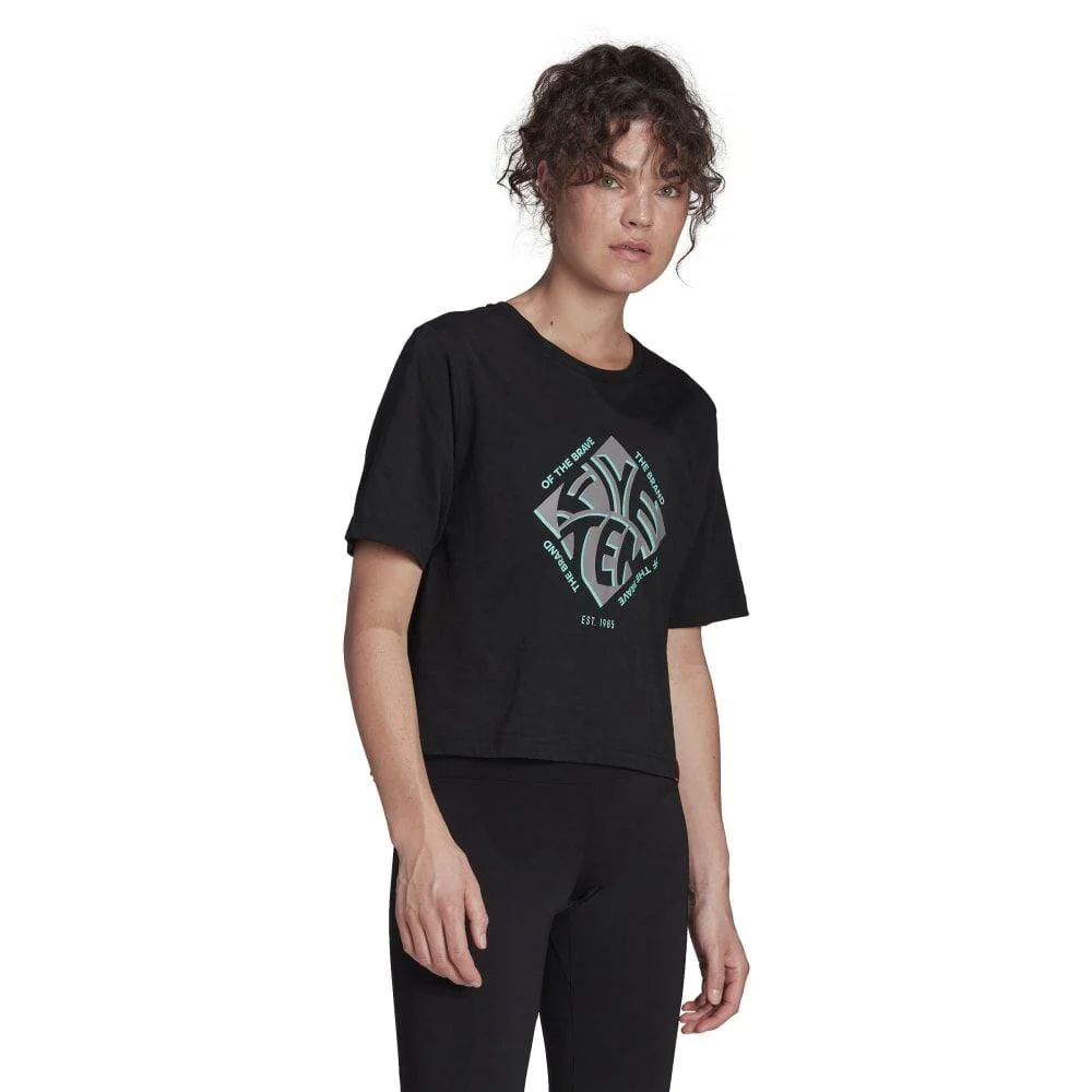 FiveTen Cropped Graphic T-Shirt - Image 3