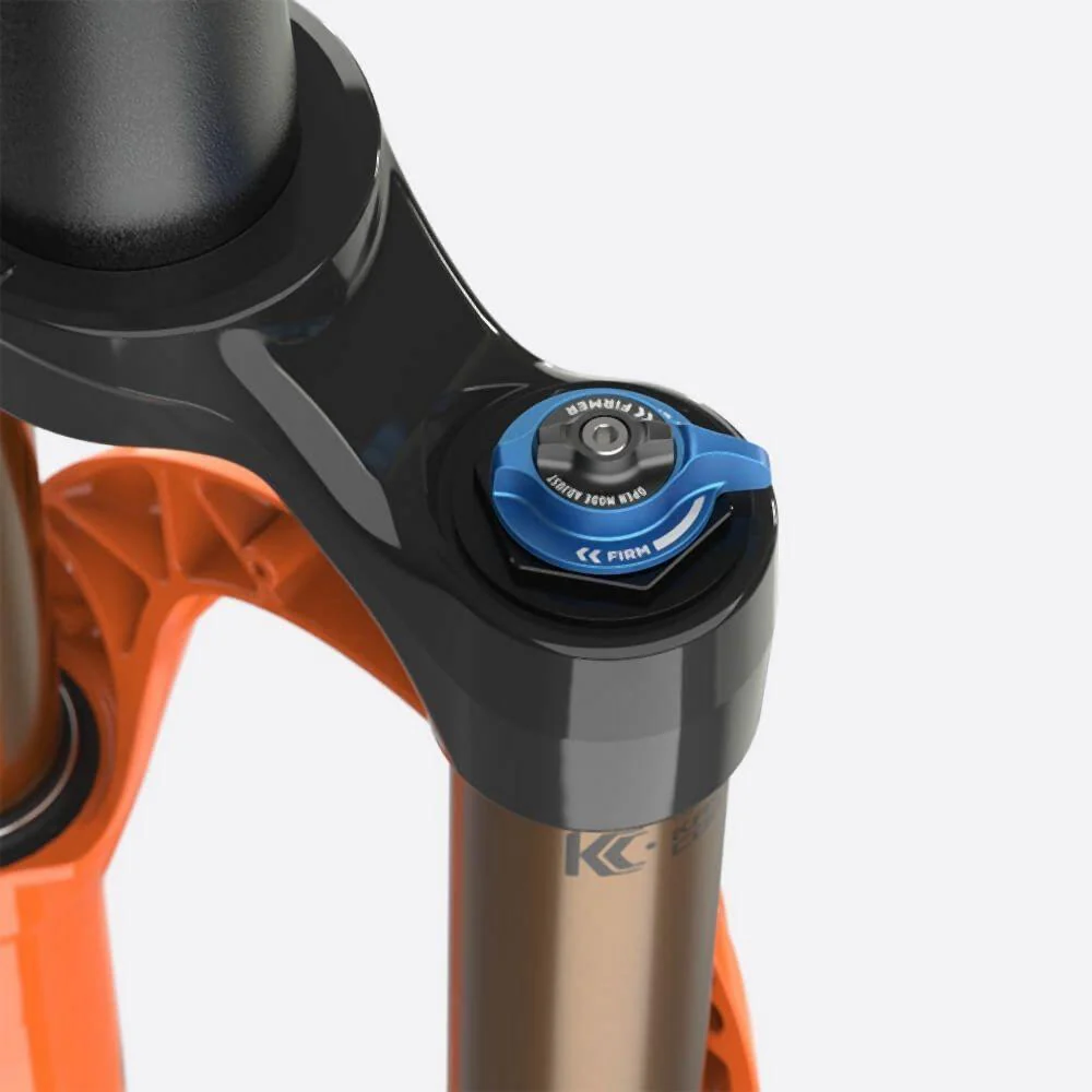 Fox Factory 2022 34 Stepcast Factory 29" FIT4 Orange/Clear - Image 2