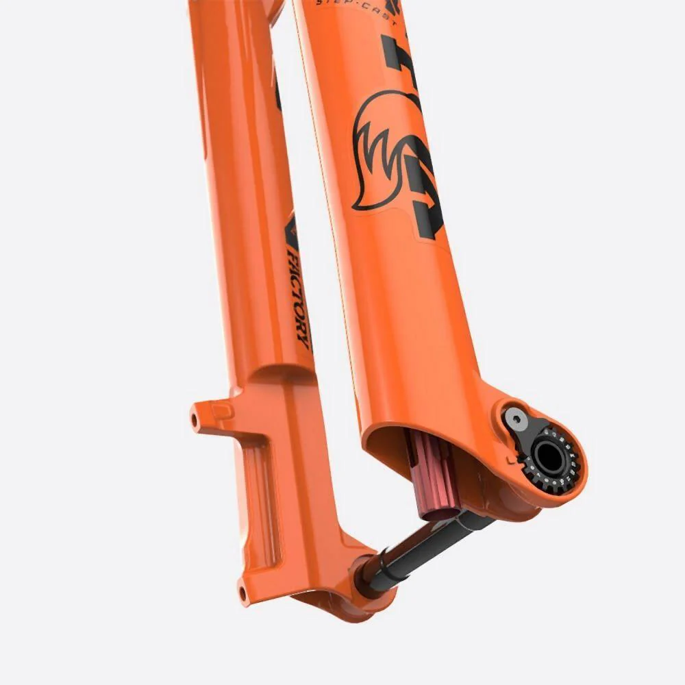 Fox Factory 2022 34 Stepcast Factory 29" FIT4 Orange/Clear - Image 3
