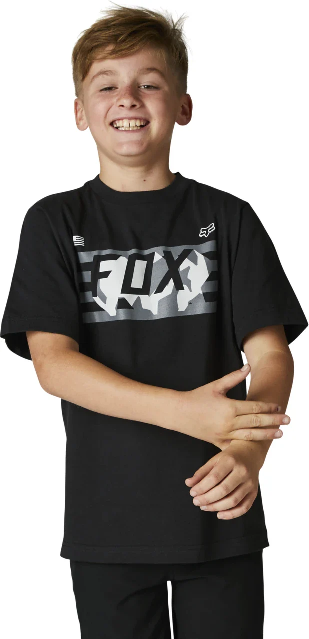 Fox Rwt Flag SS Tee Youth - Image 3