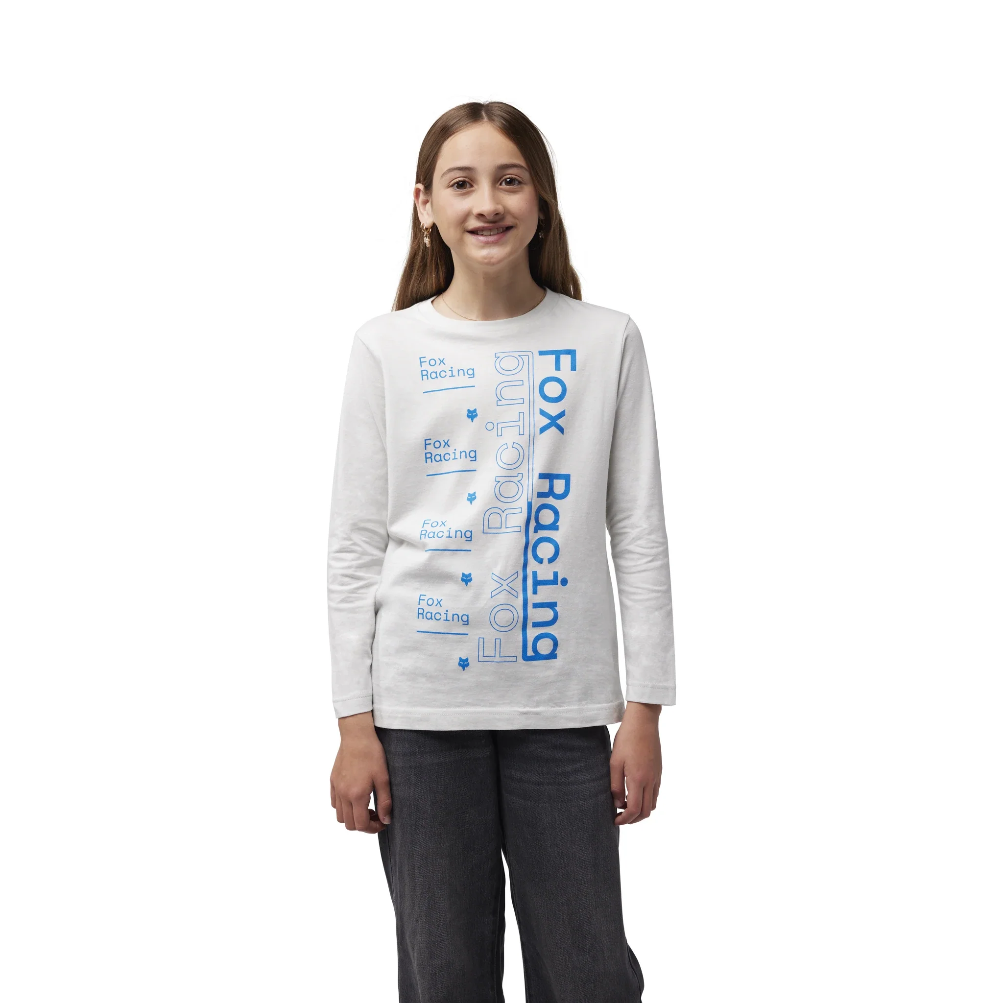 Fox Samp YTH RACE GRAPHIC LS TEE 2 - Image 3