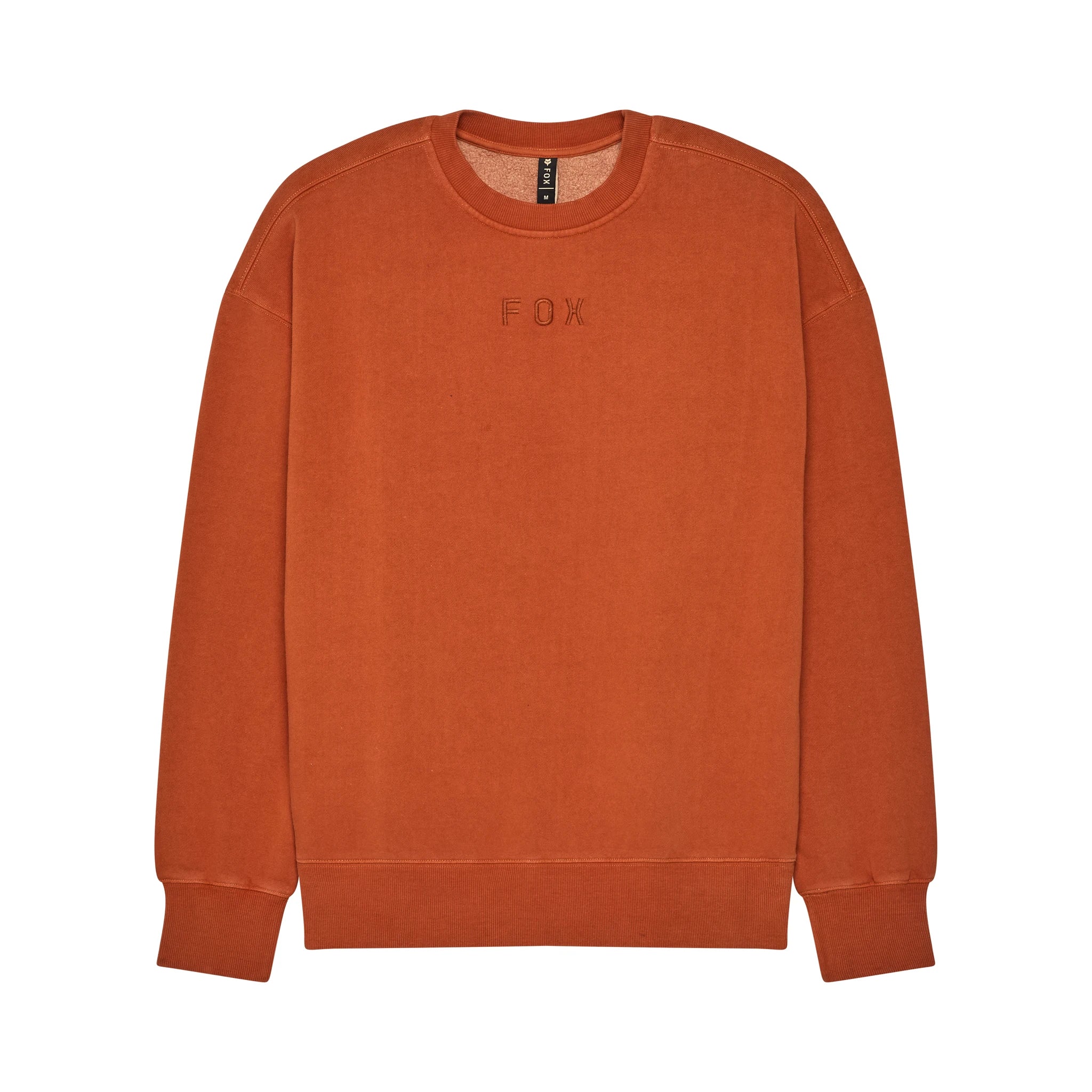 Fox Wordmark Oversized Fleece Crew - Image 9