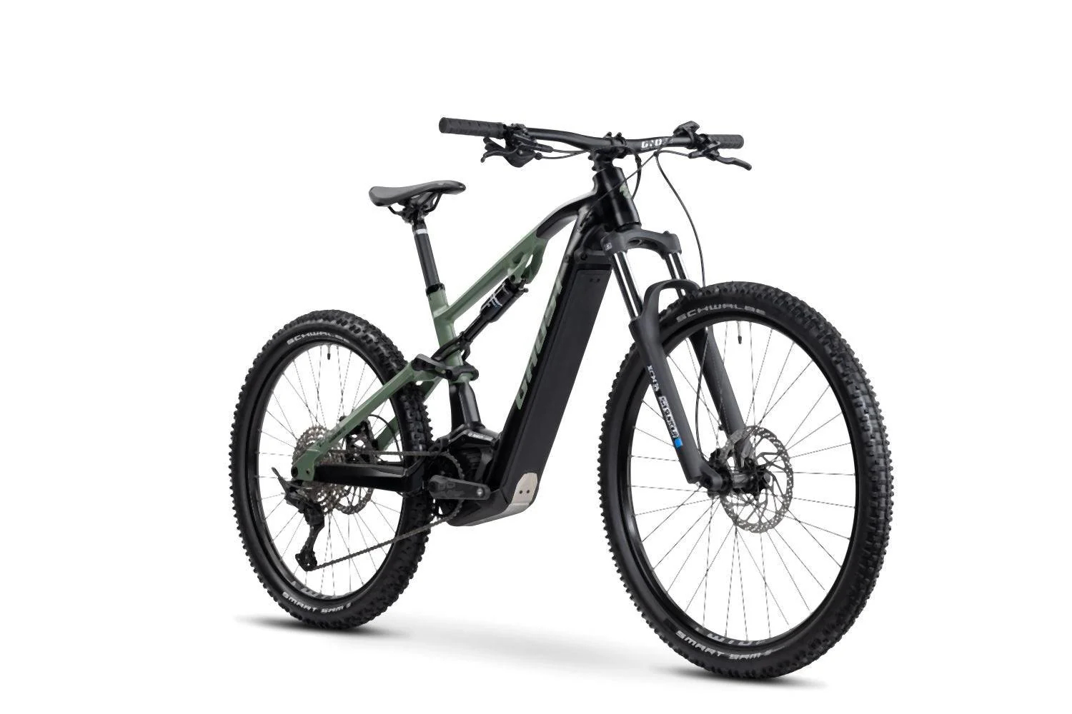 Ghost E-ASX 130 Essential black/light kaki - matt - Image 2