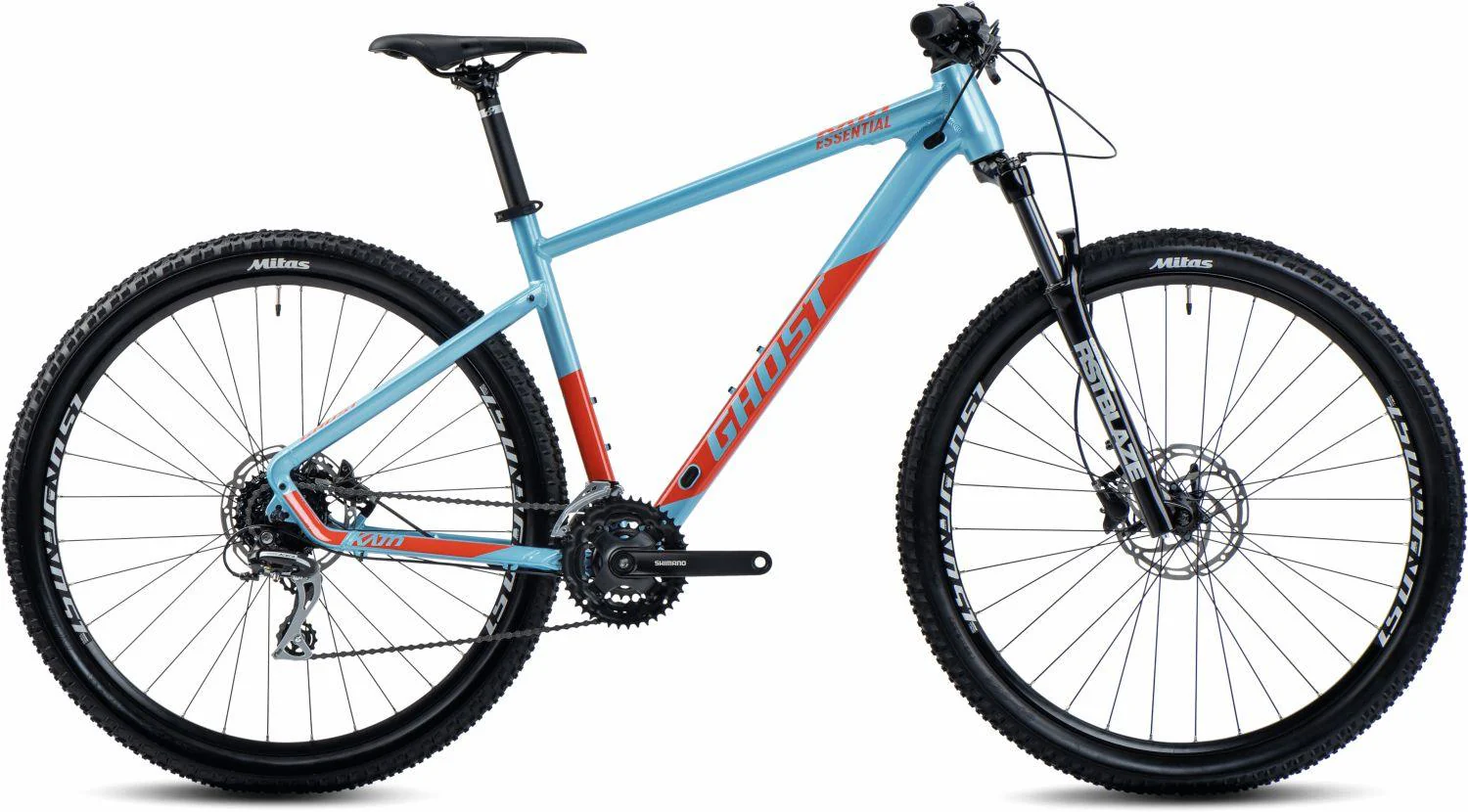 Ghost Kato Essential baby blue pearl/dark orange - glossy