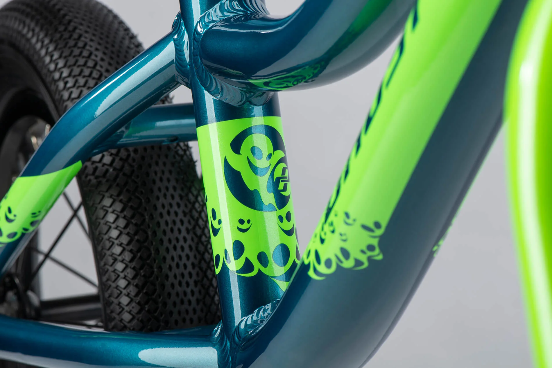 Ghost Powerkiddy 12 Dirty blue/metallic lime - glossy - Image 4
