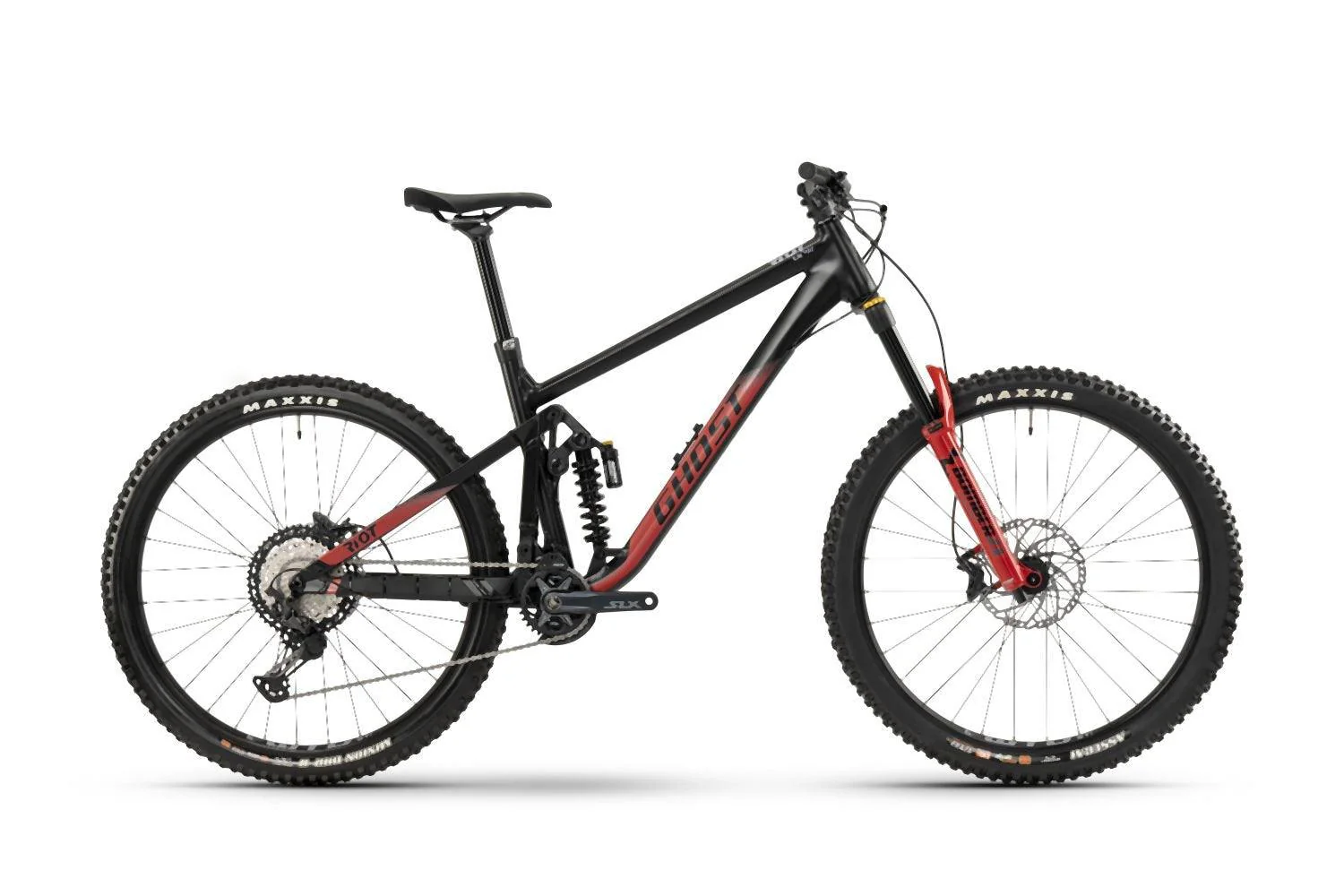 Ghost Riot EN Pro black/red - matt/glossy