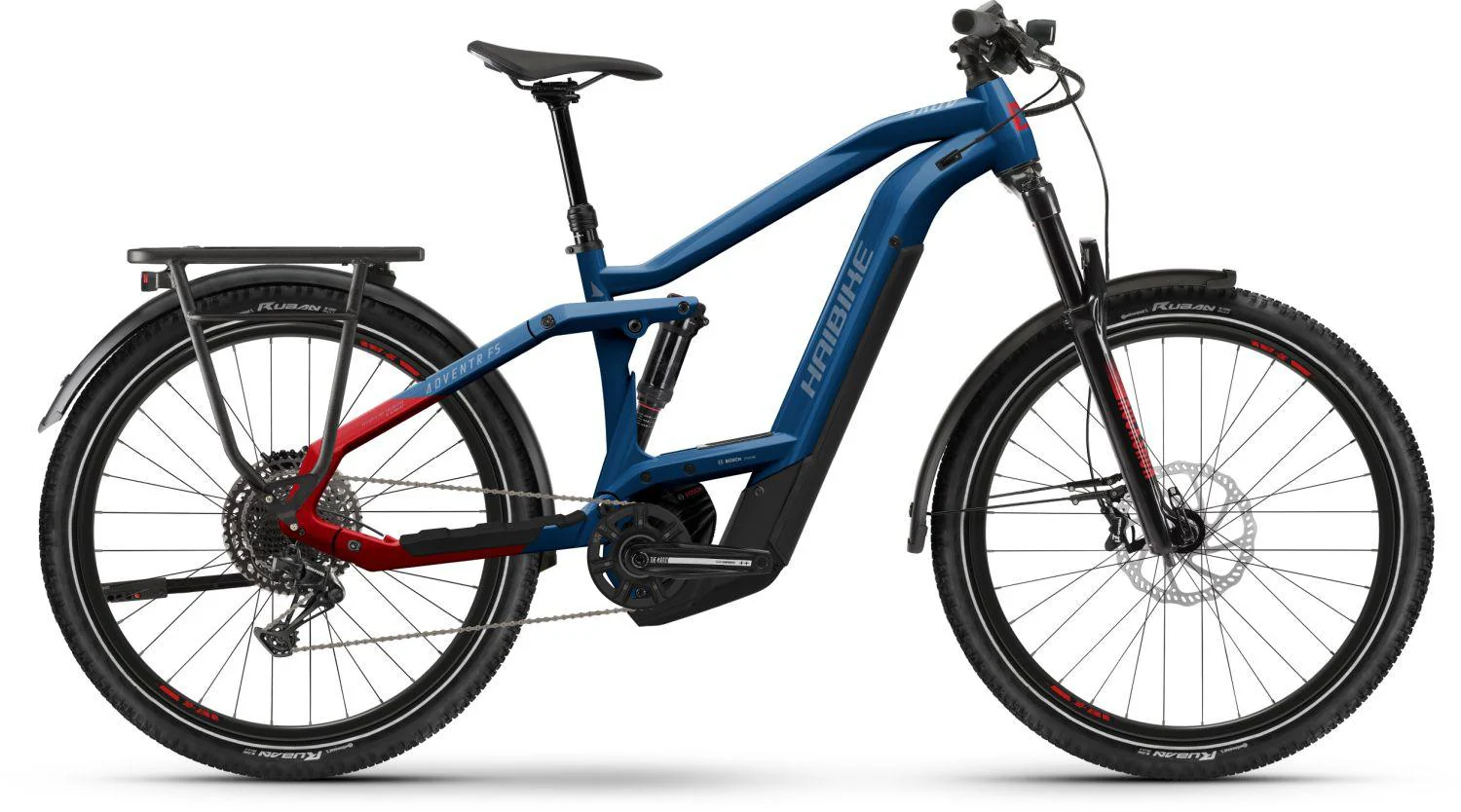 Haibike Adventr FS 9 Metal Blue/Red