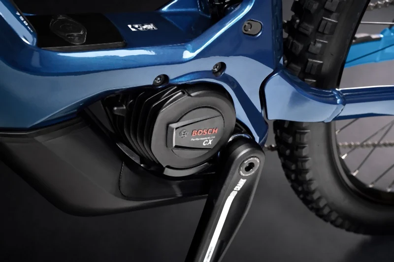 Haibike AllMtn CF 9 Blue/White - Image 4