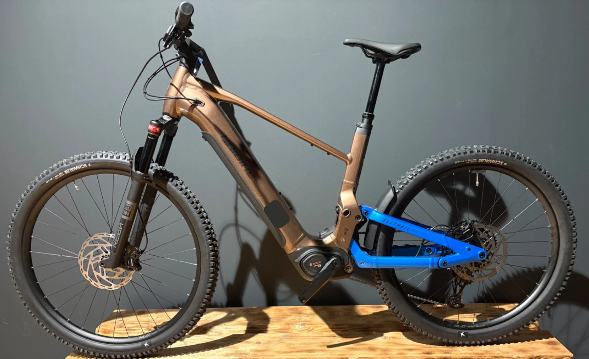 Haibike Alltrail 6 leather/platinum blue 2026 | B-Ware | L - Image 3