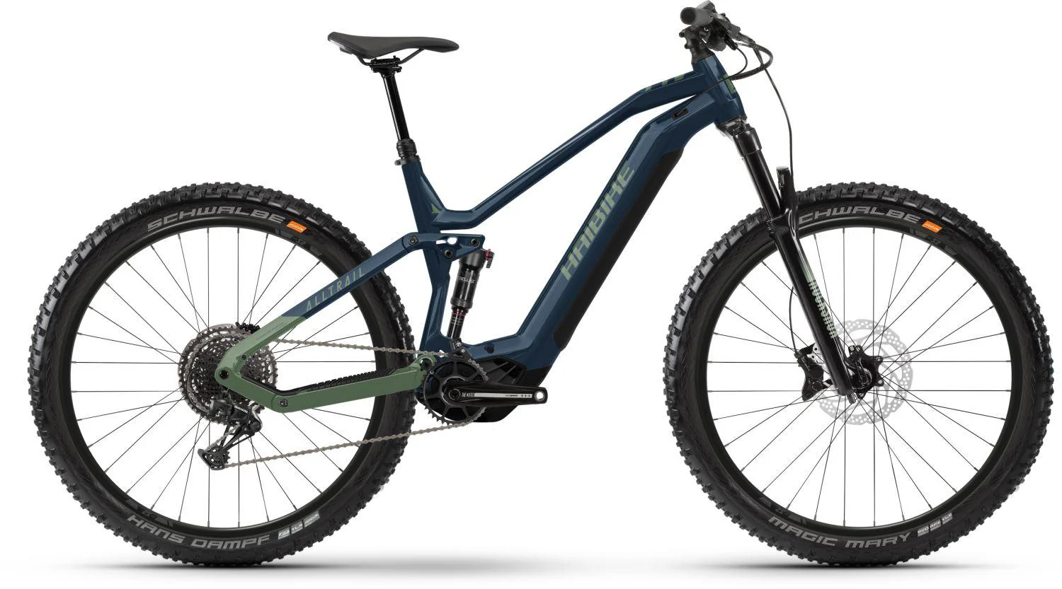 Haibike Alltrail 9 29 Metallic Stone Blue/Metalic Olive