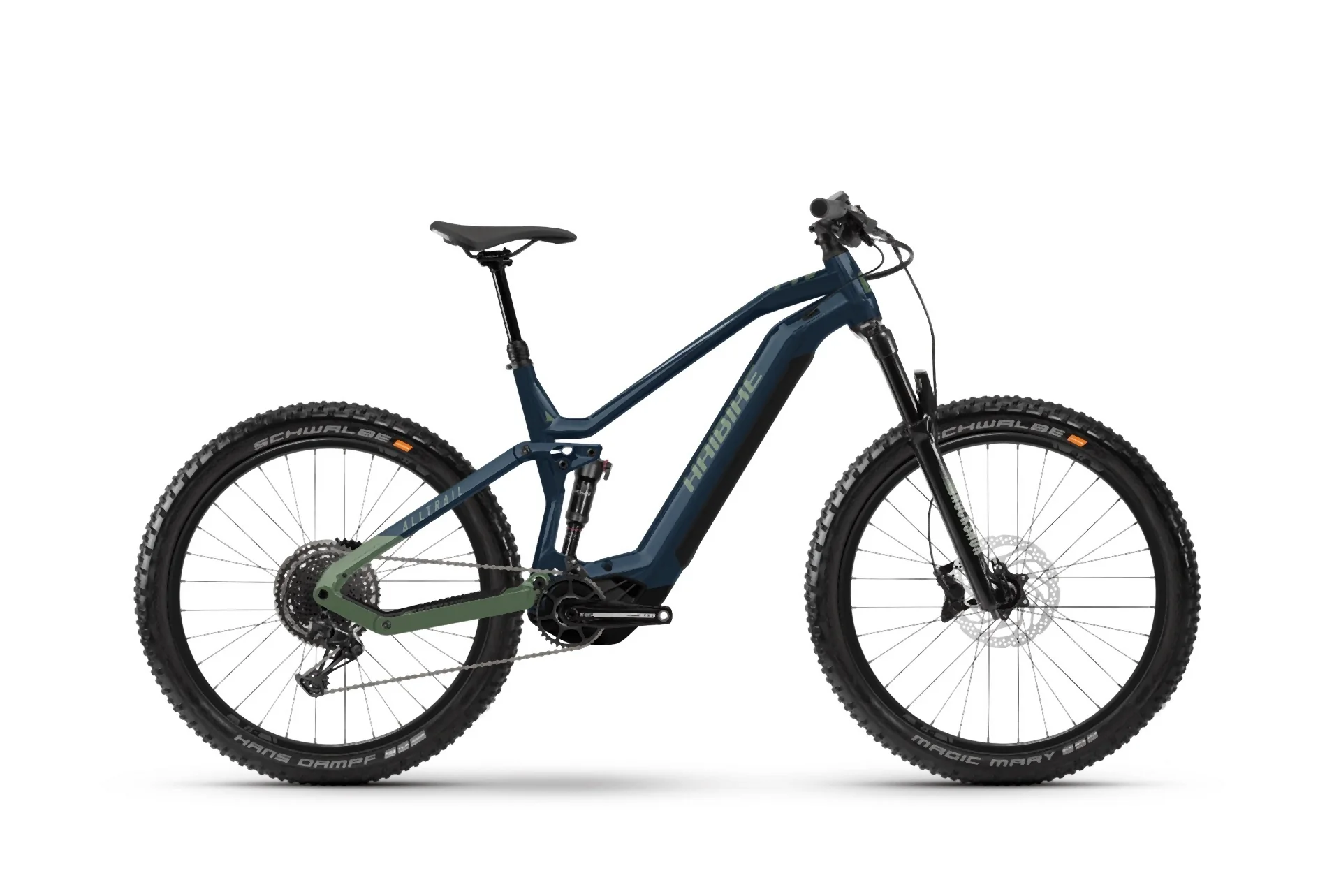Haibike Alltrail 9 Metallic Stone Blue/Metalic Olive