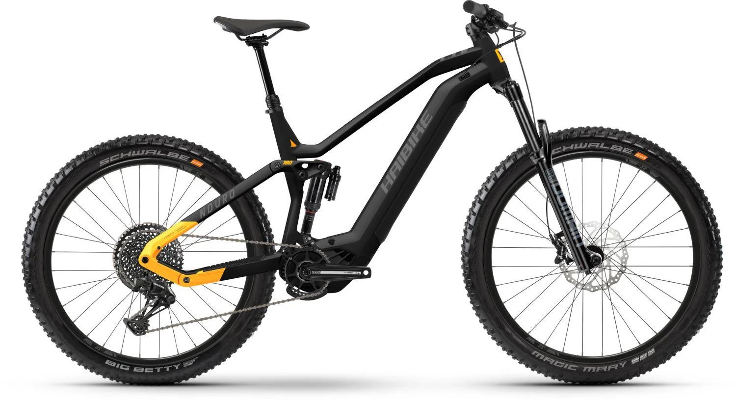 Haibike Nduro 6 Anthracite/Mango