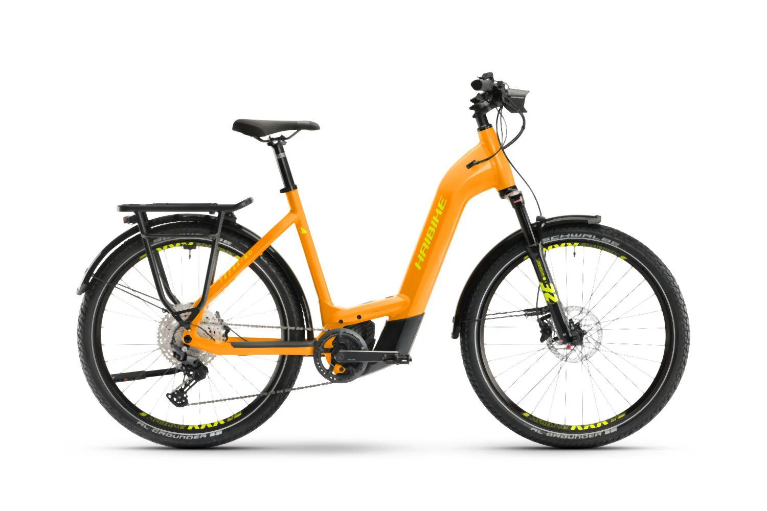 Haibike Trekking 8 Low I750Wh Gl Metal Lava Yellow