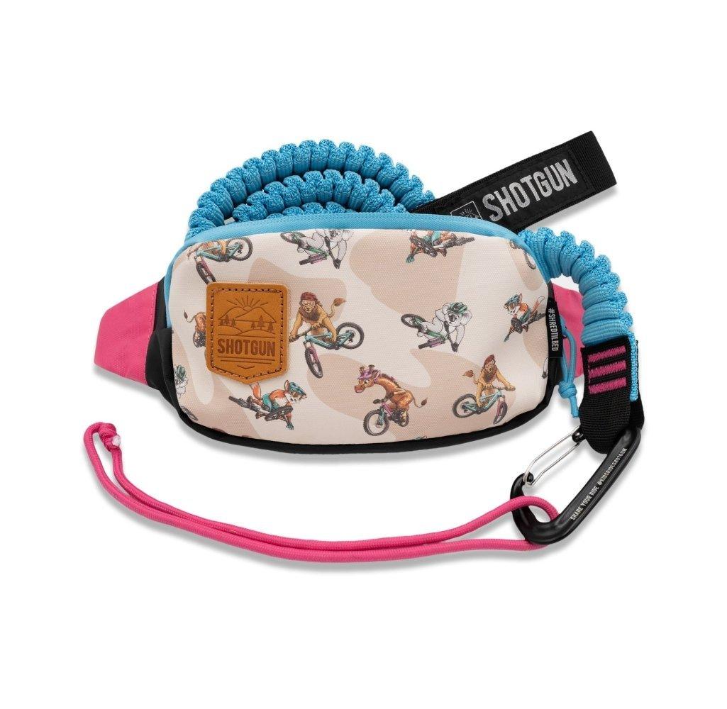 Kids Ride Shotgun Mtb Tow Rope Abschleppseil mit Hüfttasche, 1.7 – 3.3m