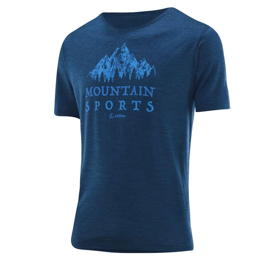 Löffler M Printshirt Merino-Tencel - Image 3