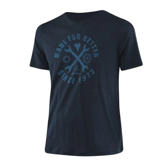 Löffler M Printshirt Merino-Tencel - Image 5