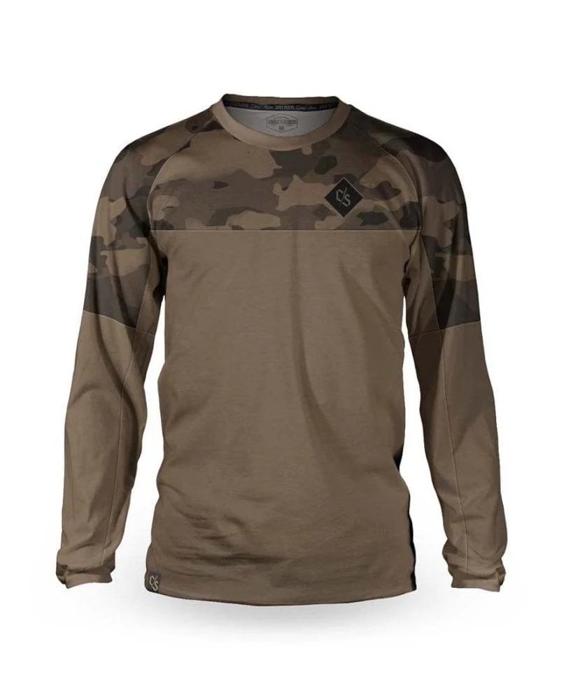 Loose Riders C/S Camo Longsleeve Trikot Tundra