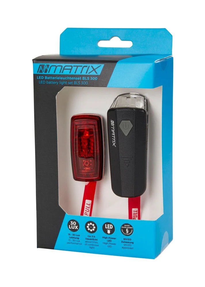 Matrix LED Akkuleuchten Set 30 LUX BLS 300 inkl. Batterie