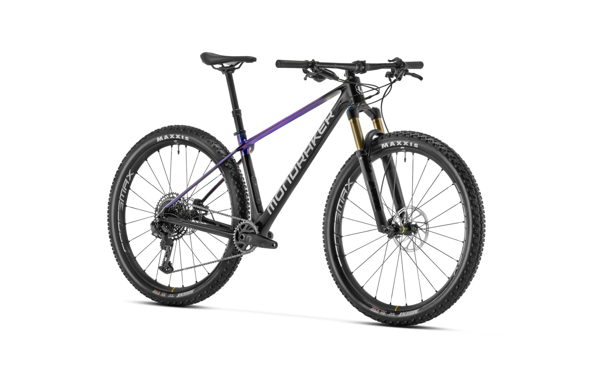Mondraker Chrono Carbon DC RR Schwarz/Polaris/Silber - Image 2