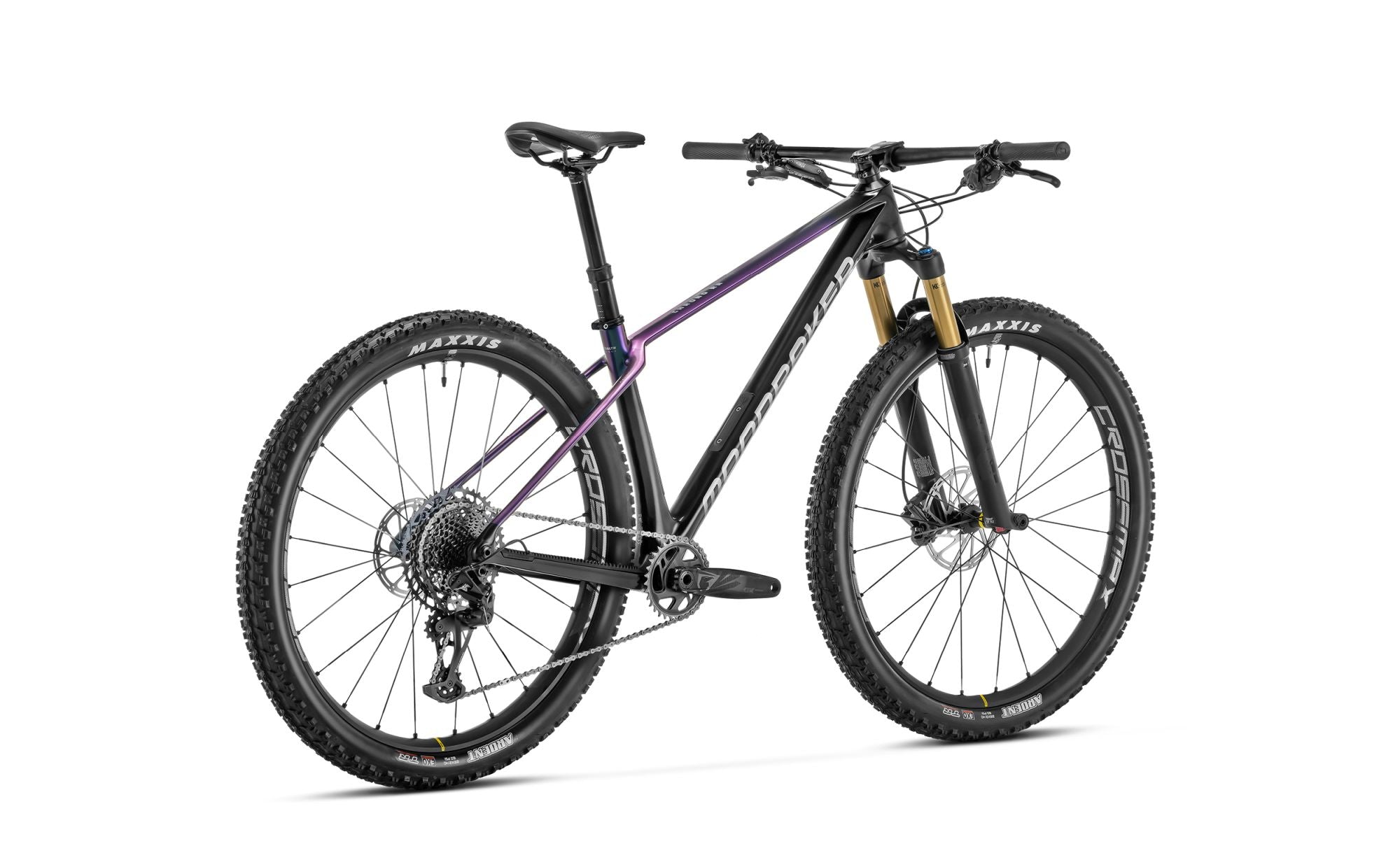 Mondraker Chrono Carbon DC RR Schwarz/Polaris/Silber - Image 3
