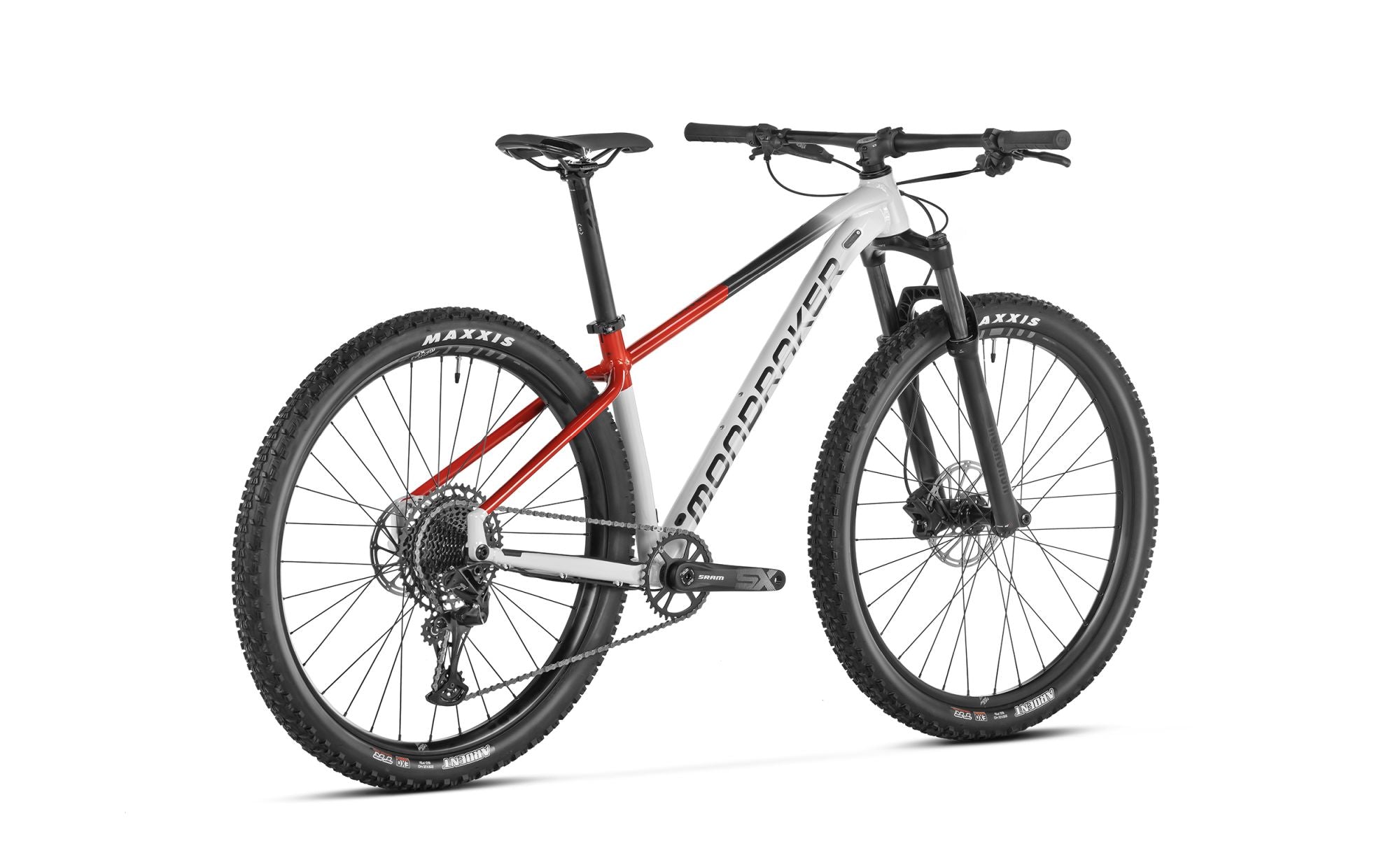 Mondraker Chrono DC Grau Bunker/Rot/Grau Vortex - Image 2