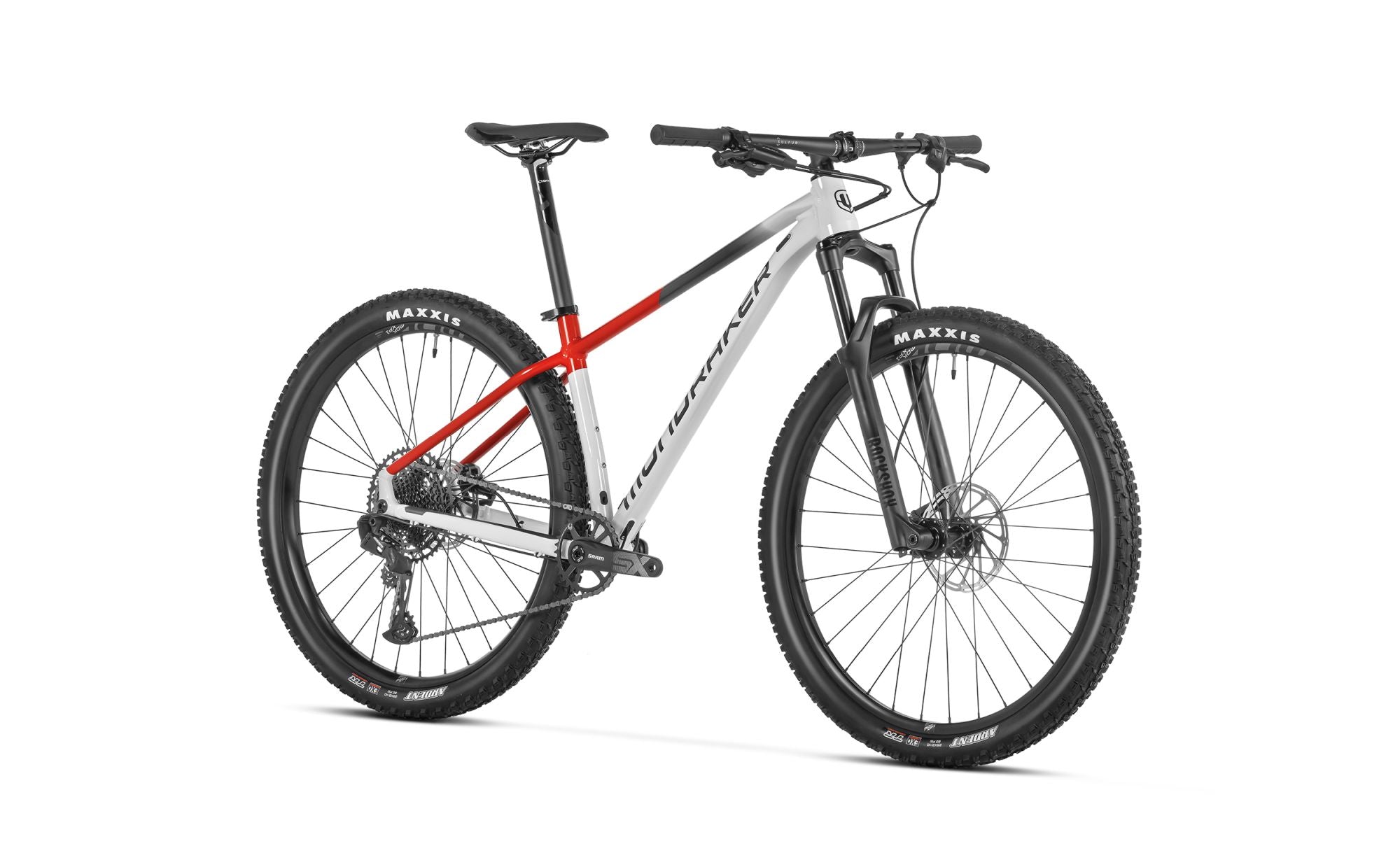 Mondraker Chrono DC Grau Bunker/Rot/Grau Vortex - Image 3