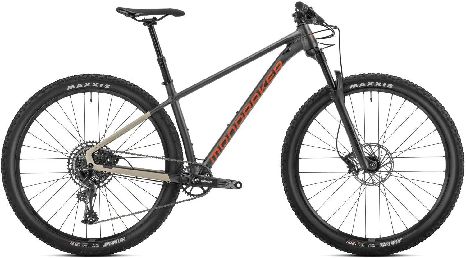 Mondraker Chrono DC Matte Graphite / Desert Grey / Orange