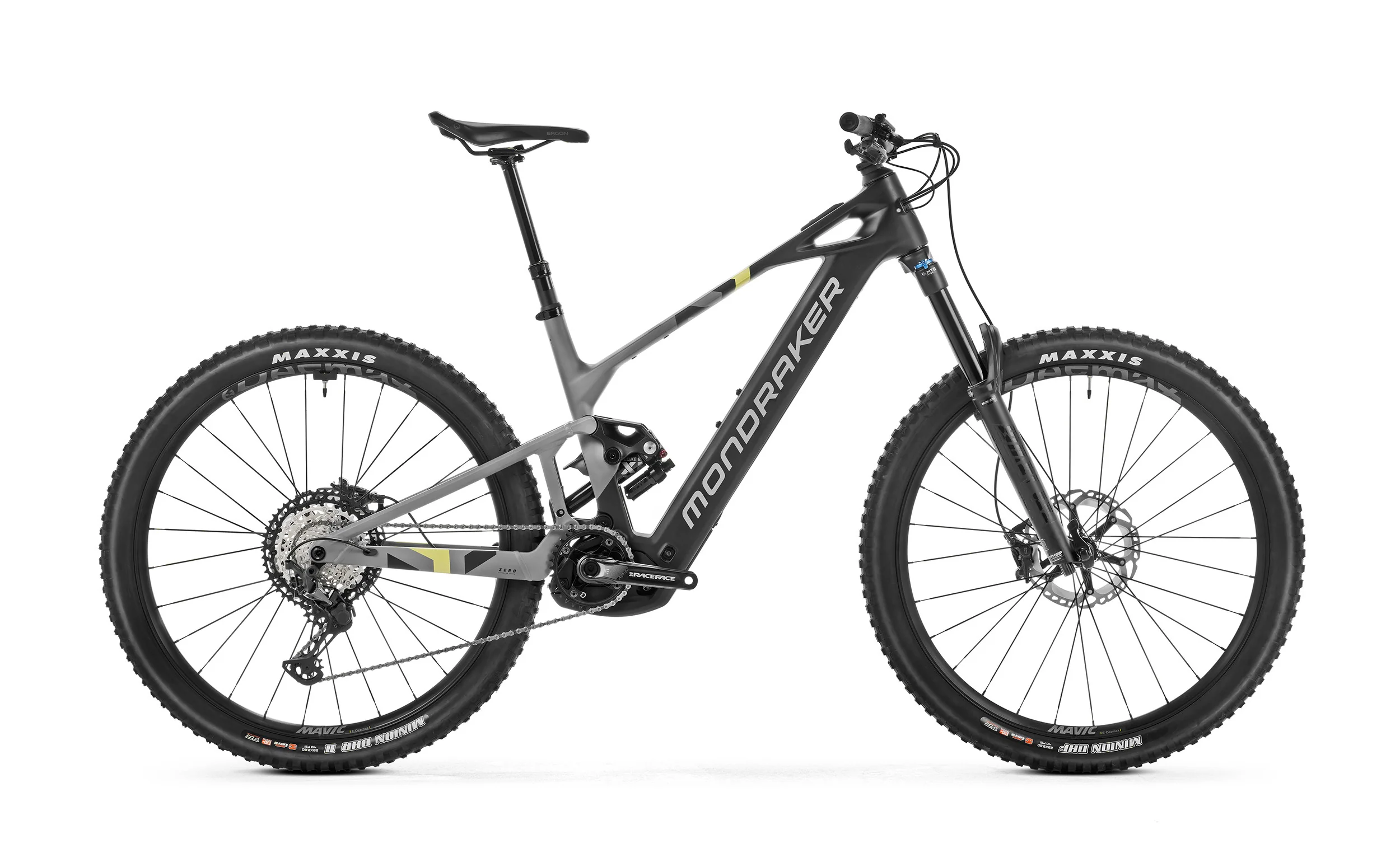 Mondraker Crafty Carbon R Grau/Schwarz/Gelb