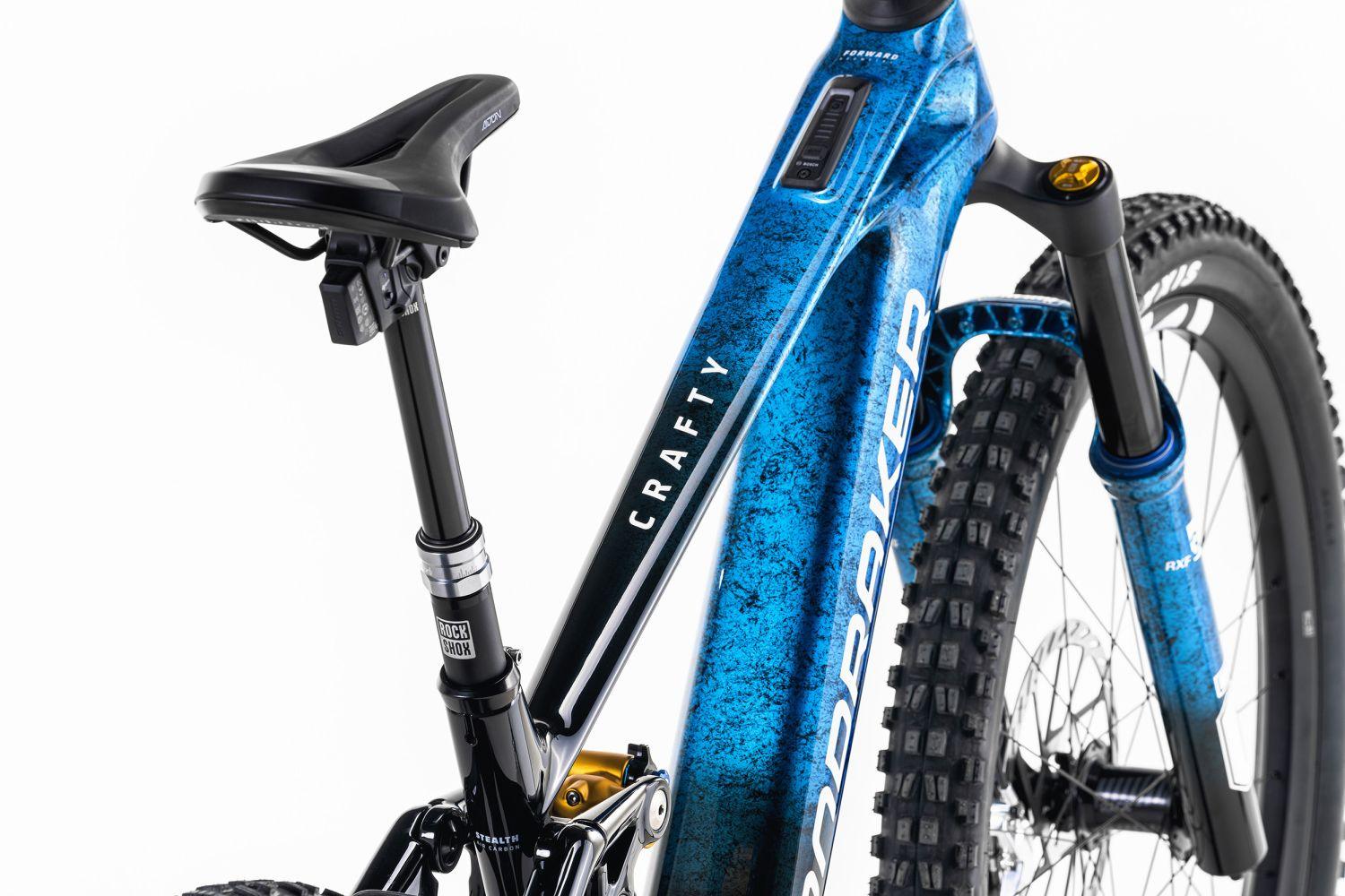 Mondraker Crafty Carbon Unlimited Electric Blue - Image 11