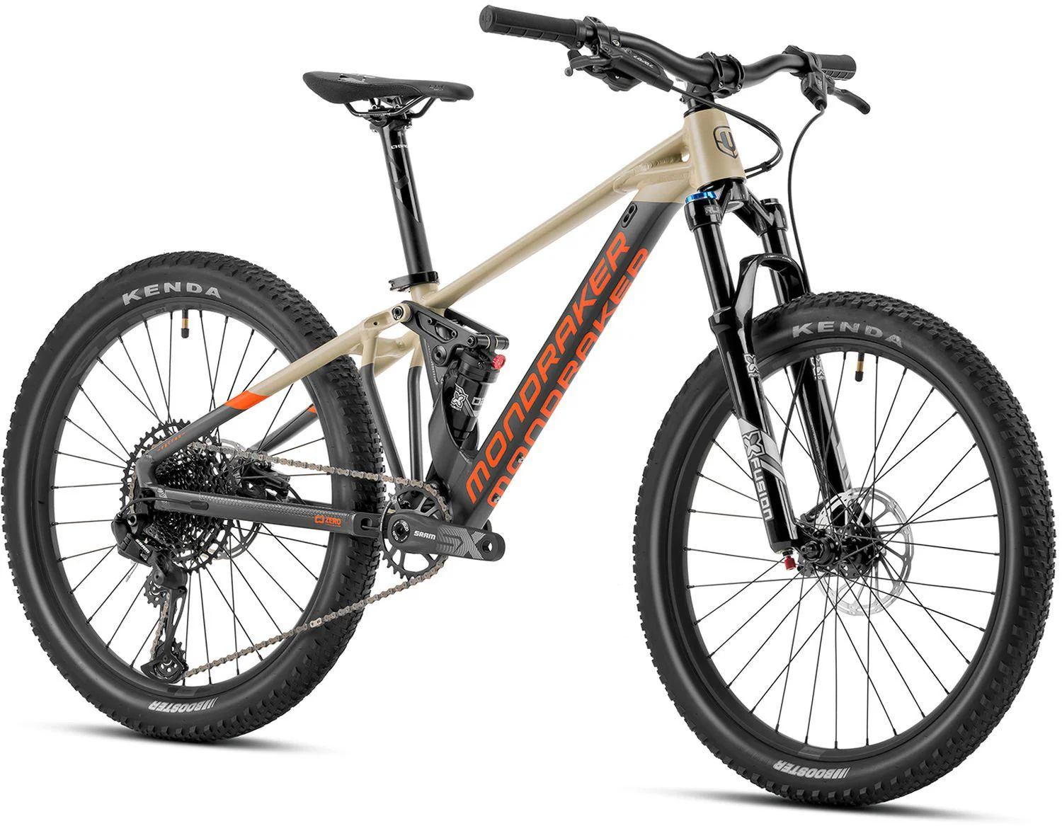 Mondraker Factor 24 Matte Graphite / Desert Grey / Orange - Image 2
