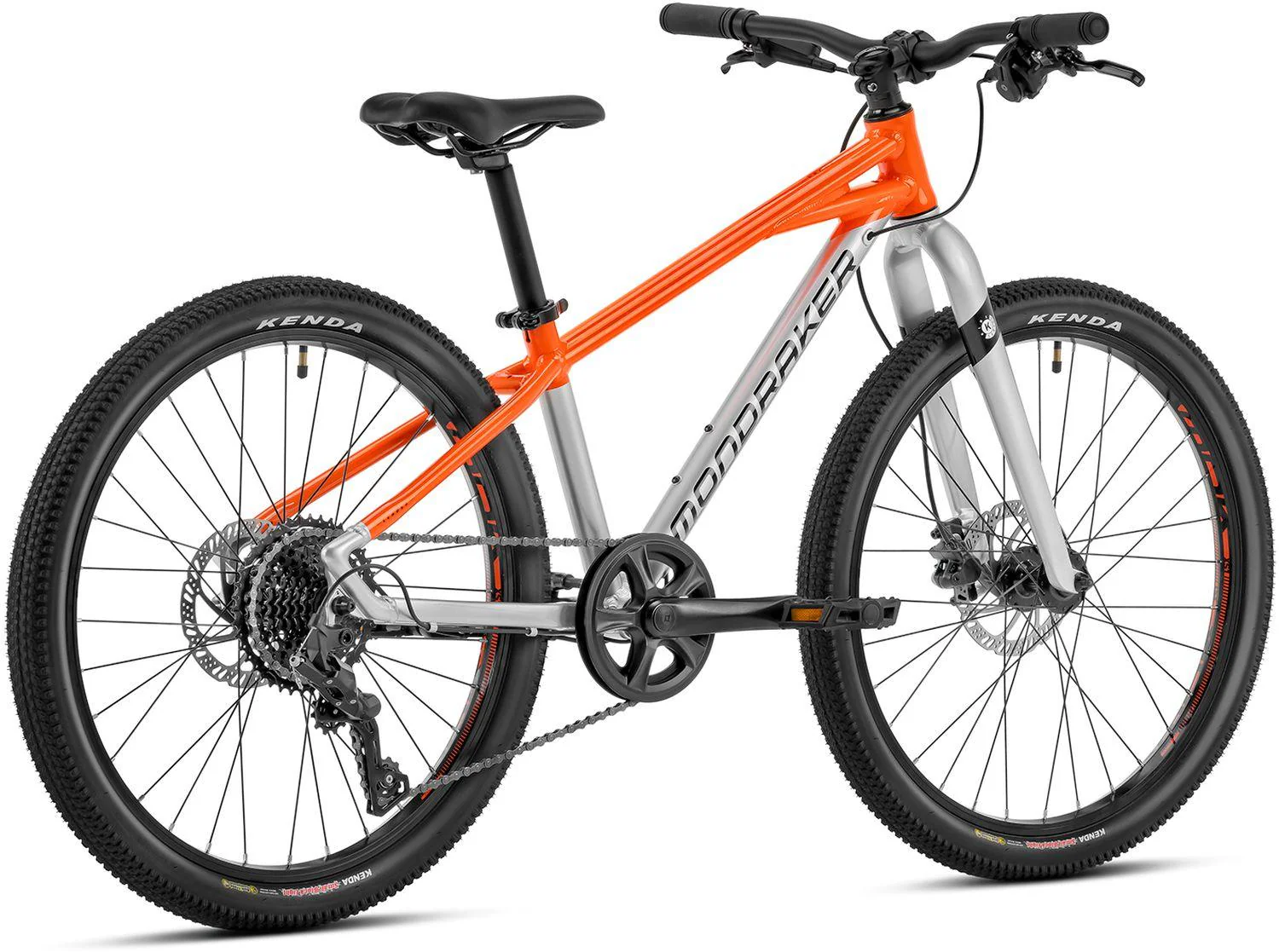 Mondraker Leader 24 Gloss Racing Silver / Orange - Image 3