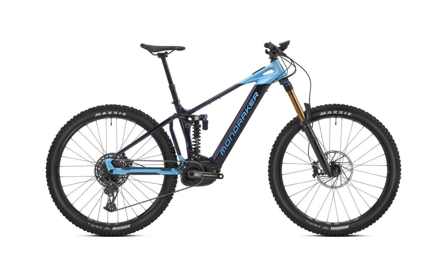 Mondraker Level RR Gloss Deep Purple / Light Blue