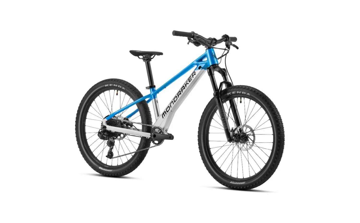 Mondraker Play 24 Gloss Racing Silver / Marlin Blue - Image 2