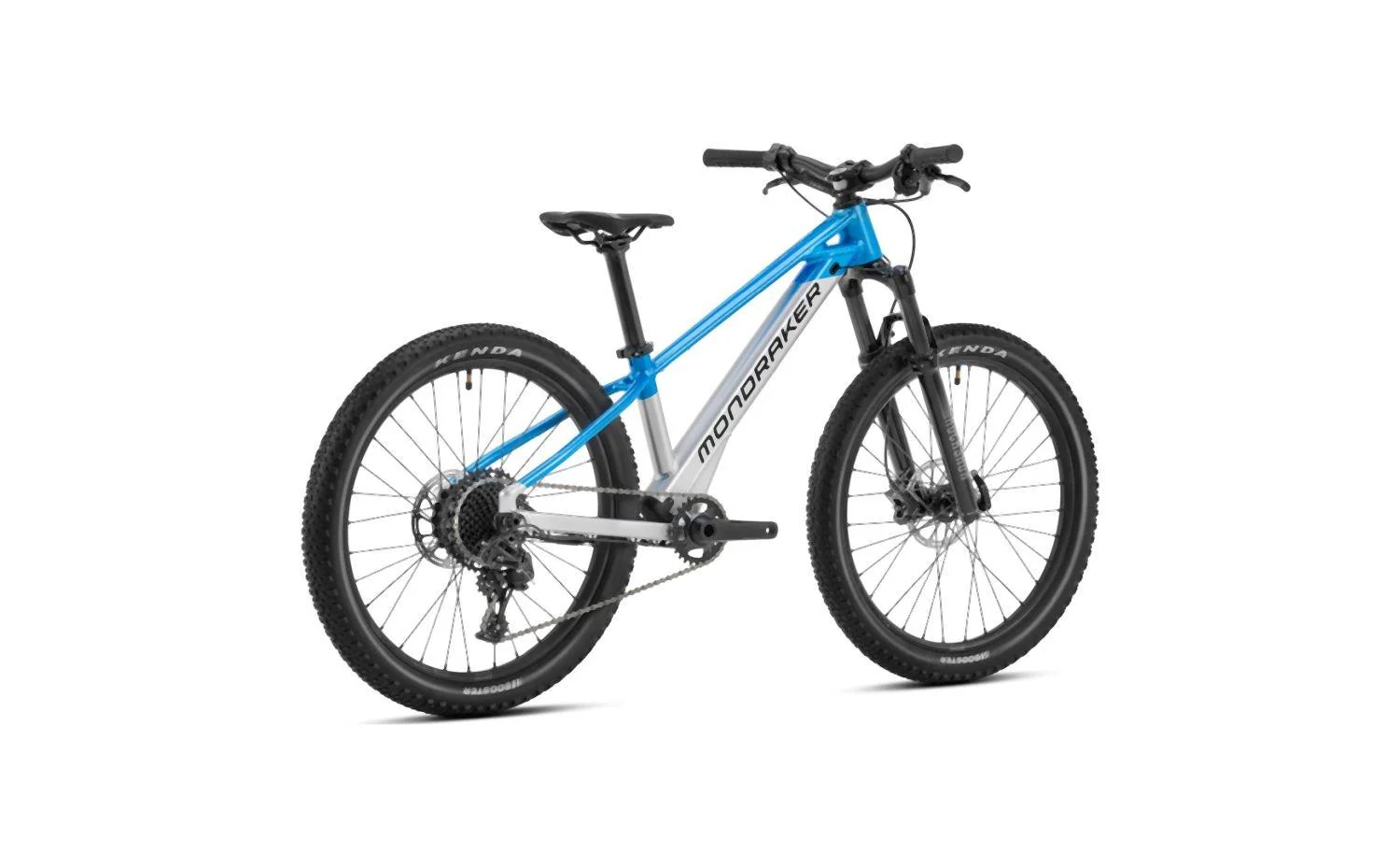 Mondraker Play 24 Gloss Racing Silver / Marlin Blue - Image 3
