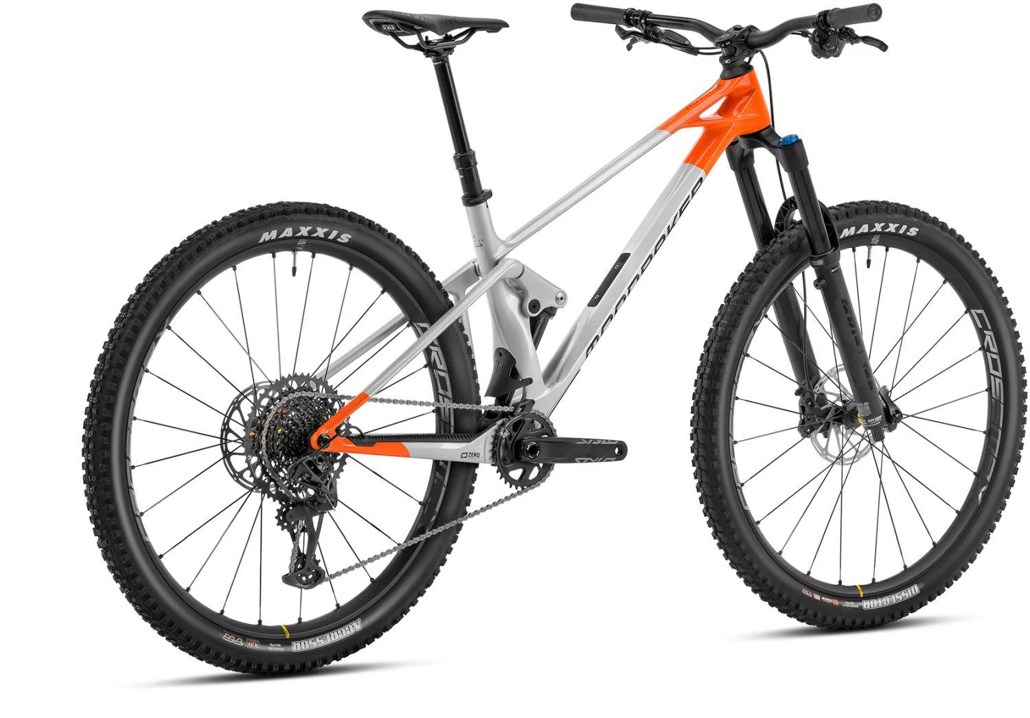 Mondraker Raze Carbon R Gloss Silver / Orange - Image 3