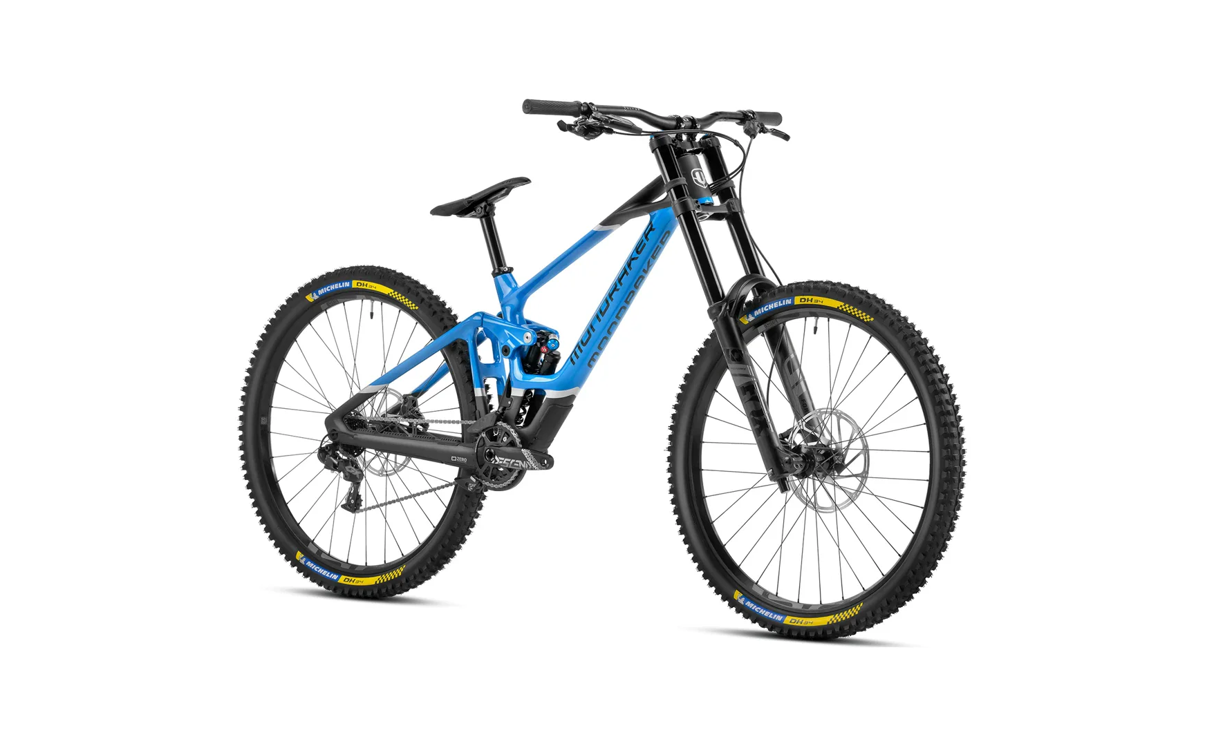Mondraker Summum Carbon R MX Gloss Marlin Blue / Matte Carbon / Silver - Image 2