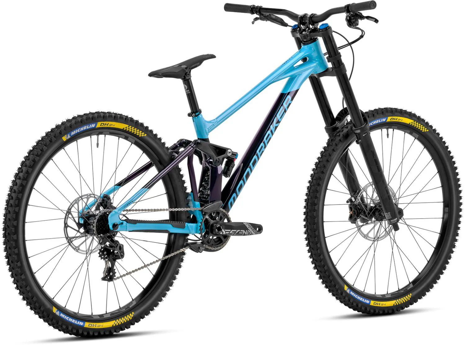 Mondraker Summum R Gloss Deep Purple / Light Blue - Image 3
