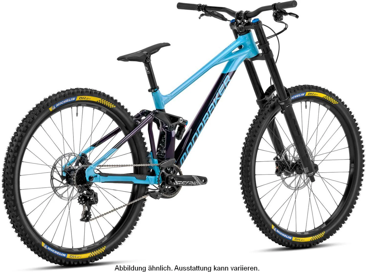 Mondraker Summum R MX Gloss Deep Purple / Light Blue - Image 2