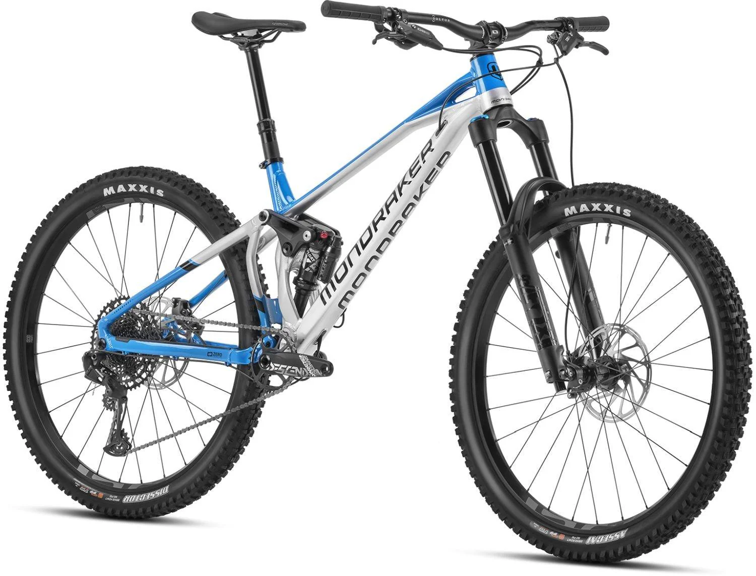 Mondraker Superfoxy Gloss Silver / Marlin Blue - Image 2