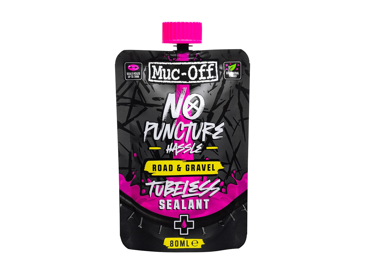 Muc Off Road & Gravel Tubeless Sealant 80ml Pouch DE