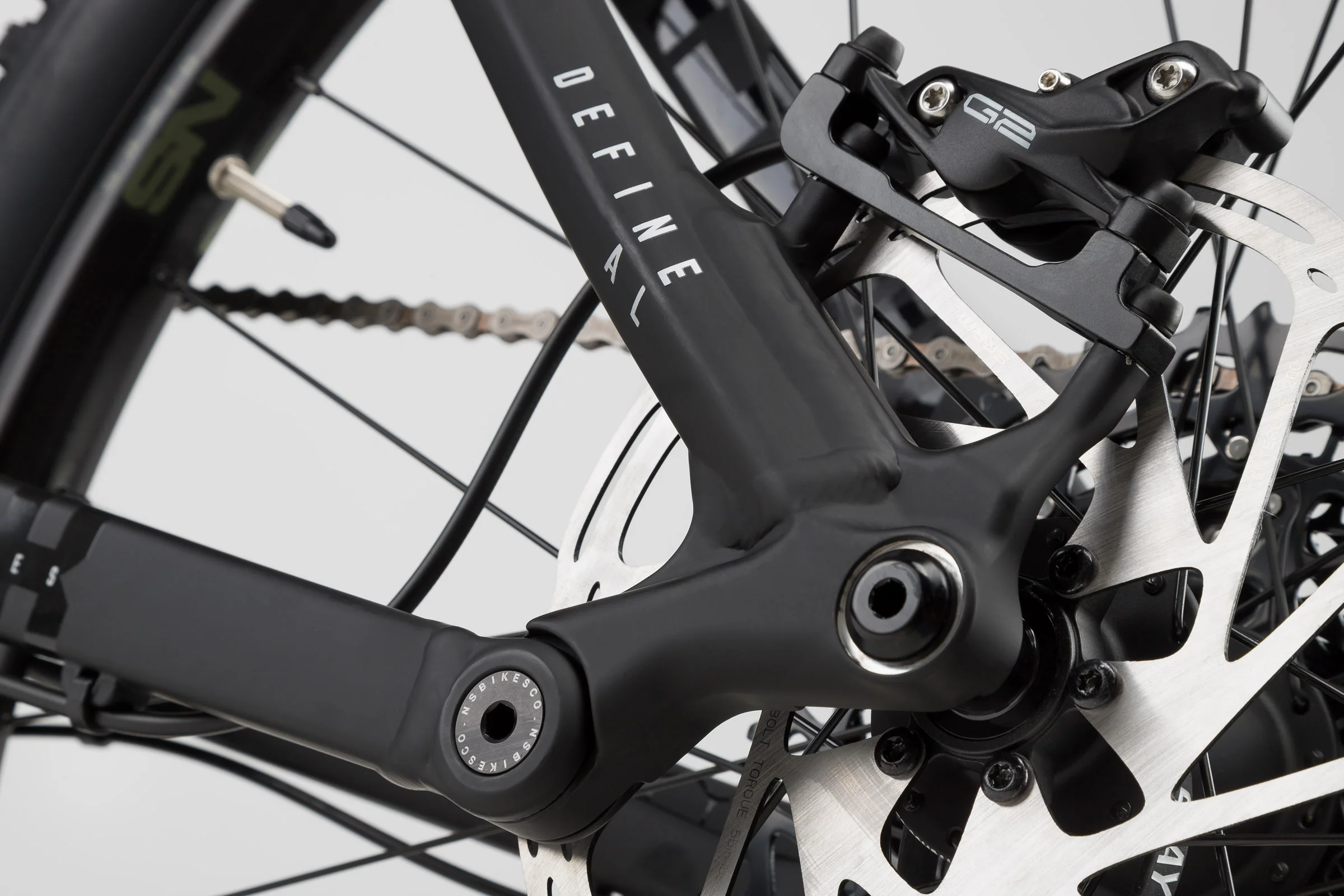 NS Bikes Define AL 130 black/green - Image 10