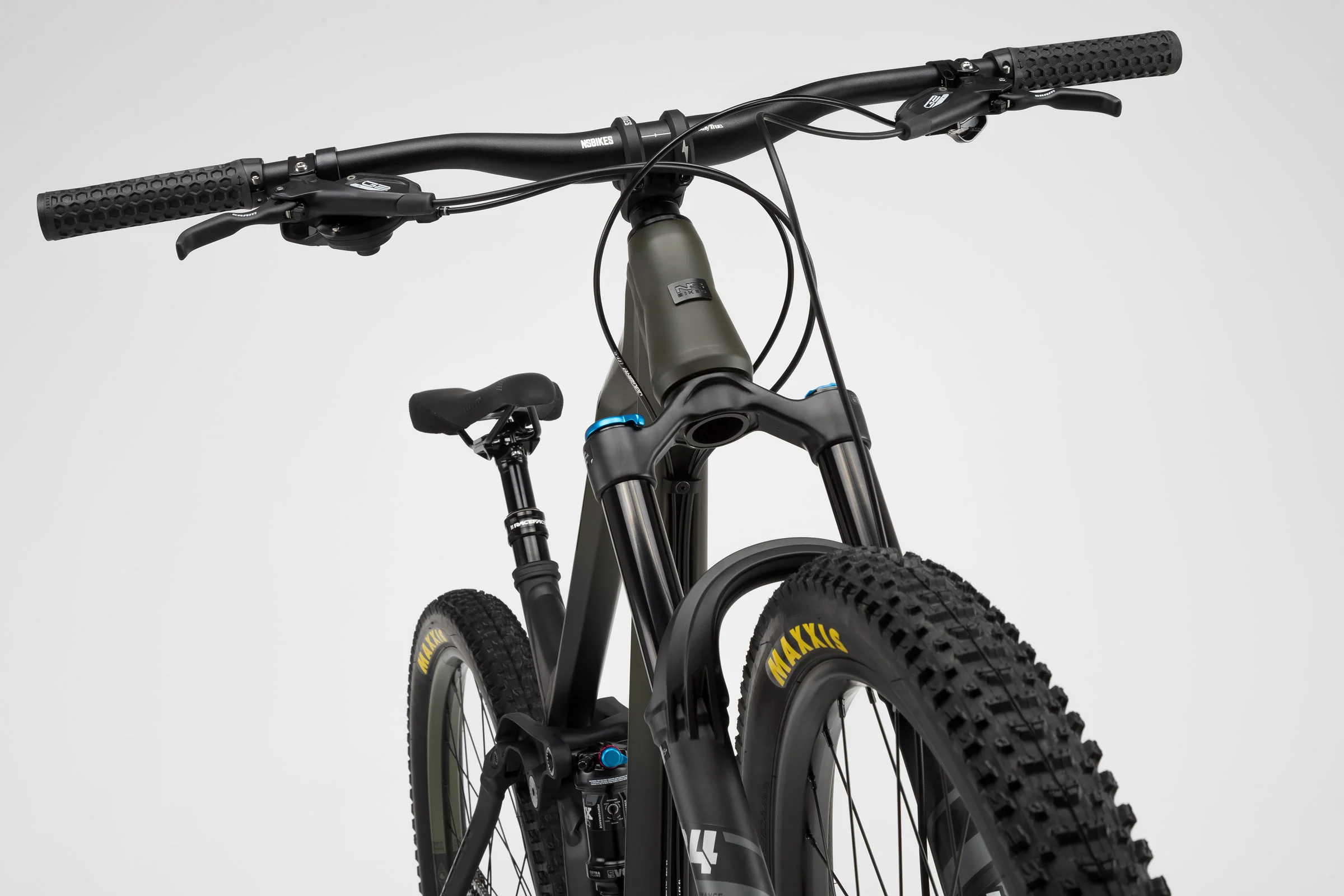 NS Bikes Define AL 130 black/green - Image 4