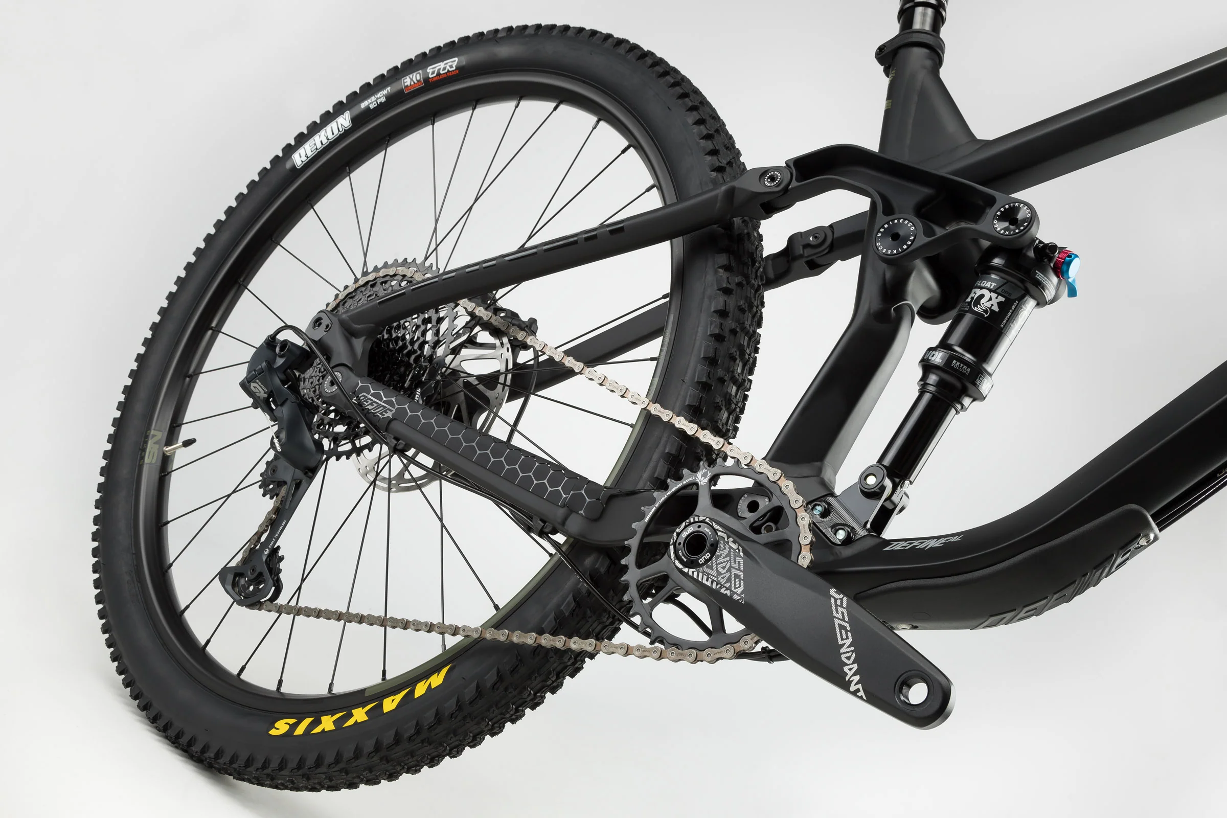 NS Bikes Define AL 130 black/green - Image 5