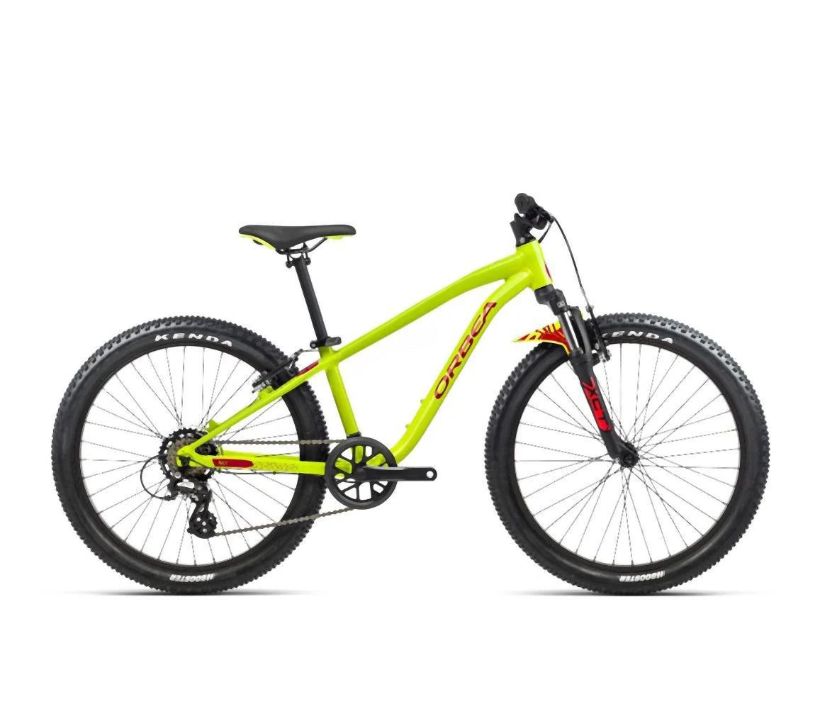 Orbea MX 24 XC Lime Green-Watermelon Red 24