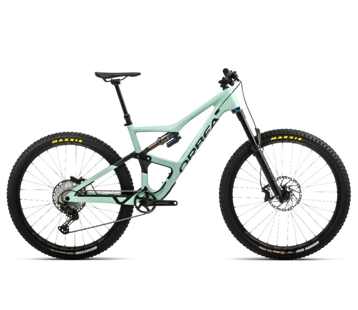 Orbea OCCAM M30 LT Ice Green-Jade Green Carbon View