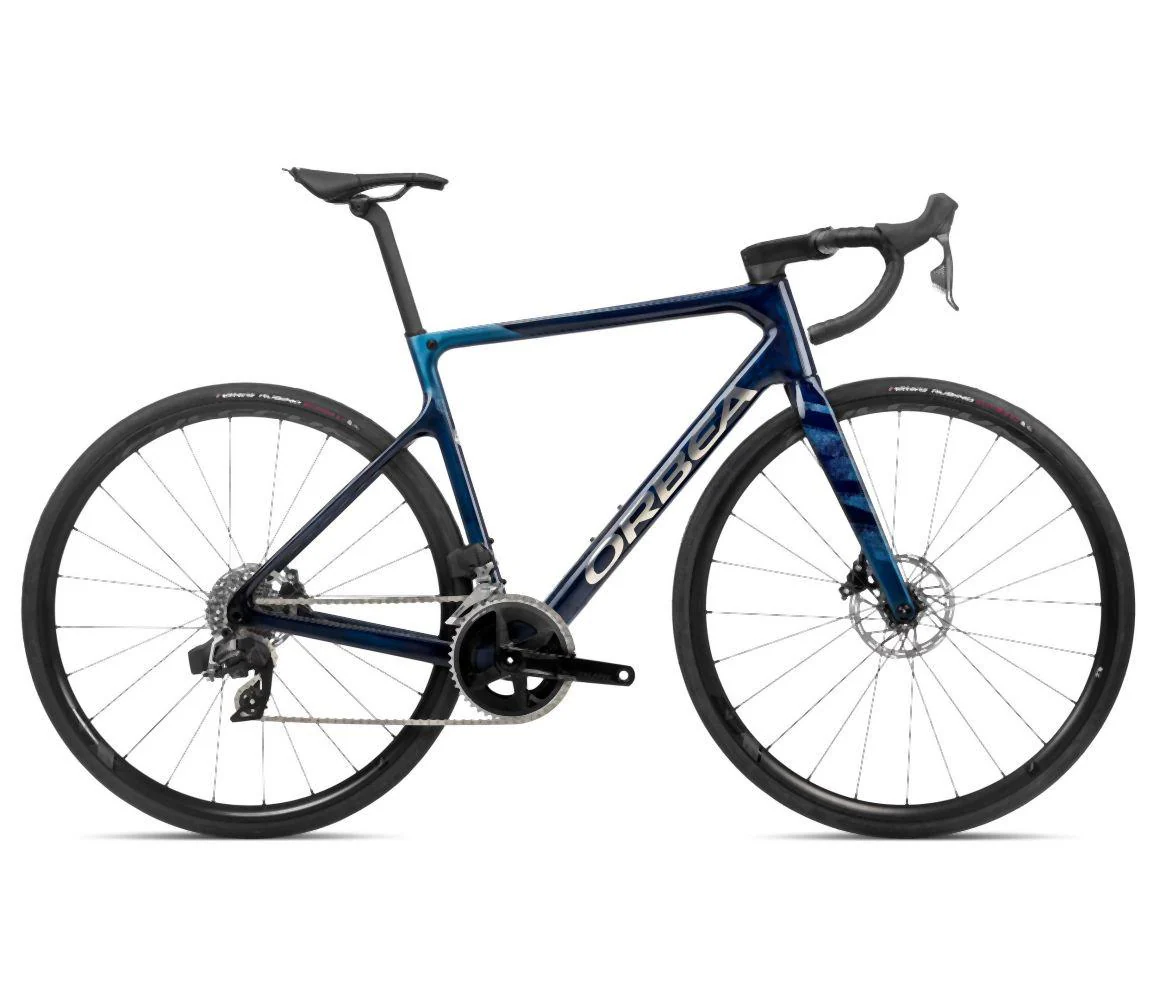 Orbea ORCA M31eTEAM Blue Carbon View - Titan
