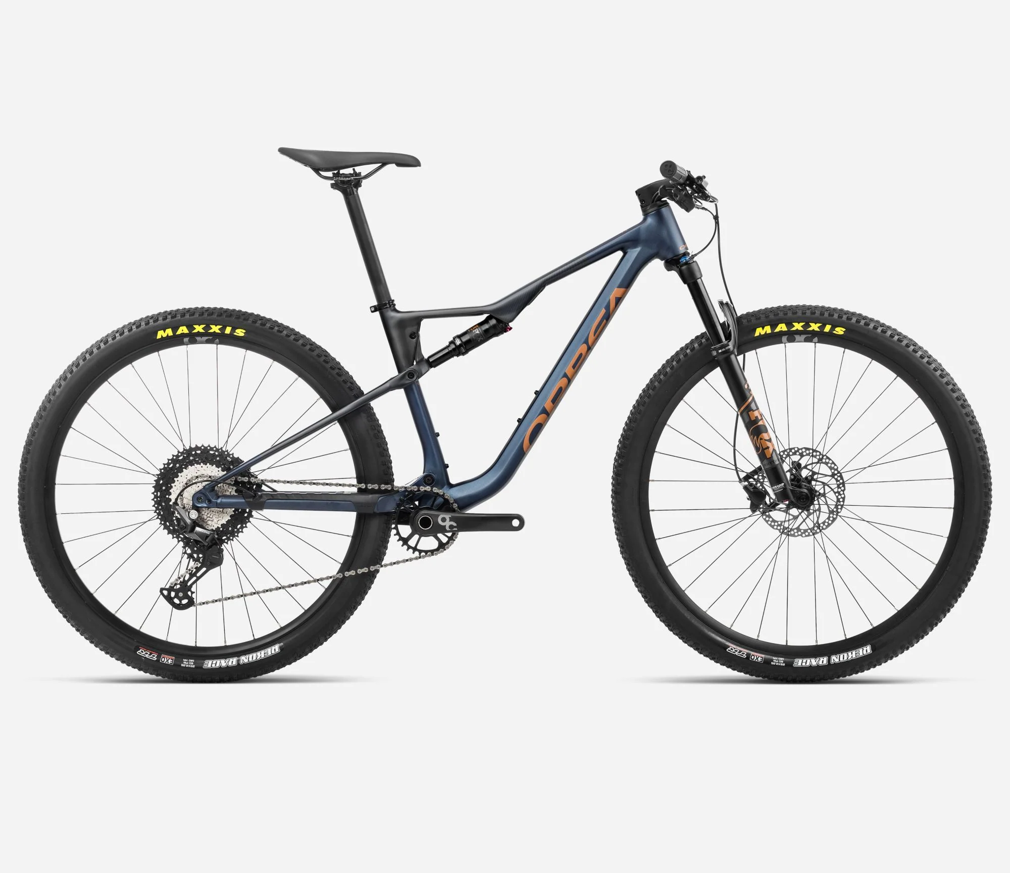 Orbea OIZ H30 Moondust Blue-Leo Orange