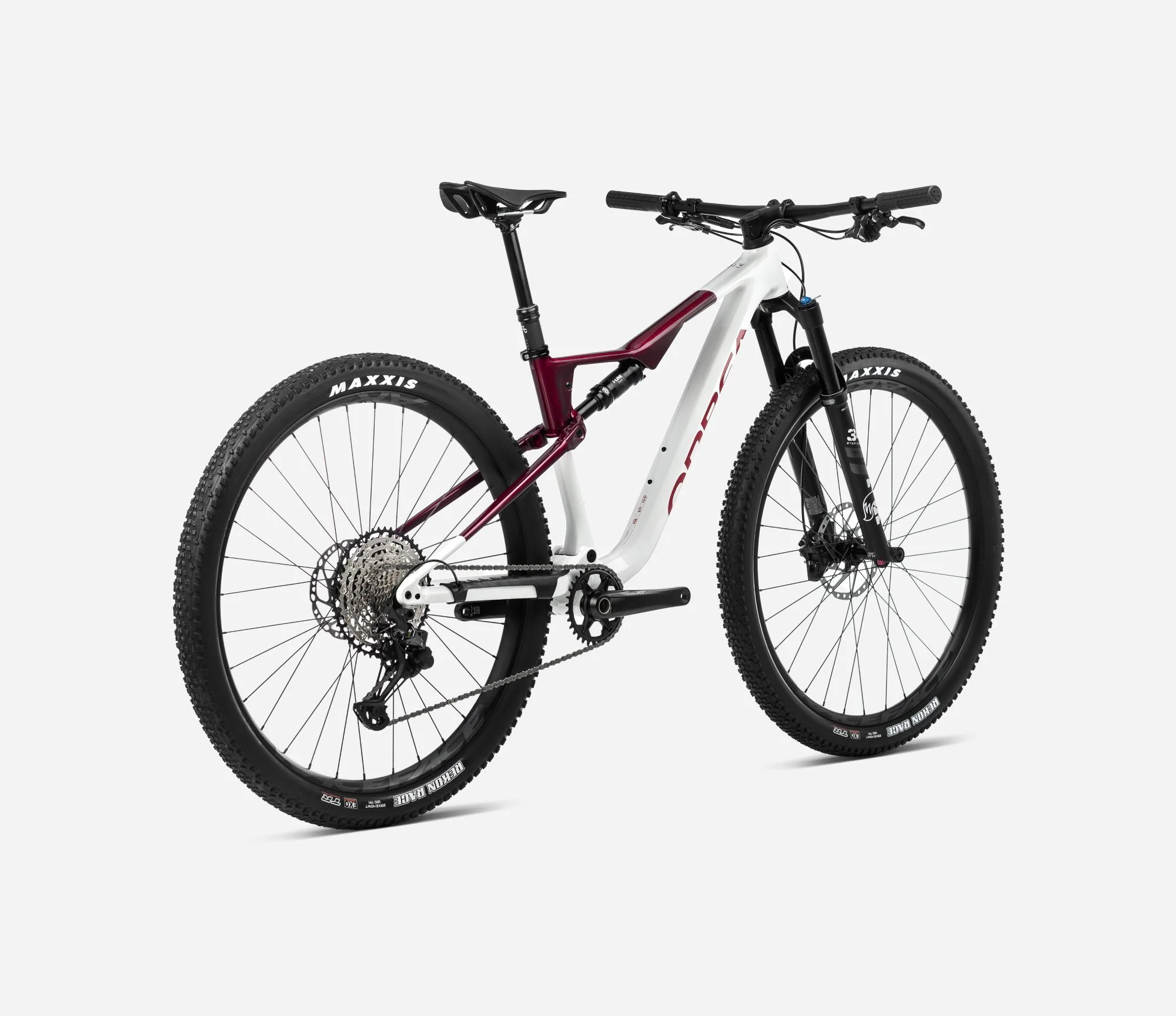 Orbea OIZ H30 White Chic- Shadow Coral - Image 3