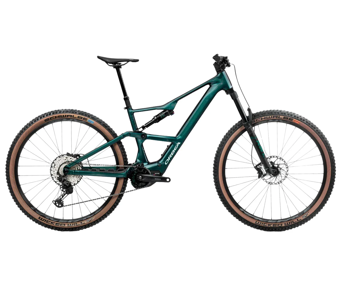 Orbea Rise SL H20 630W Escape Green-Splash Ice Green