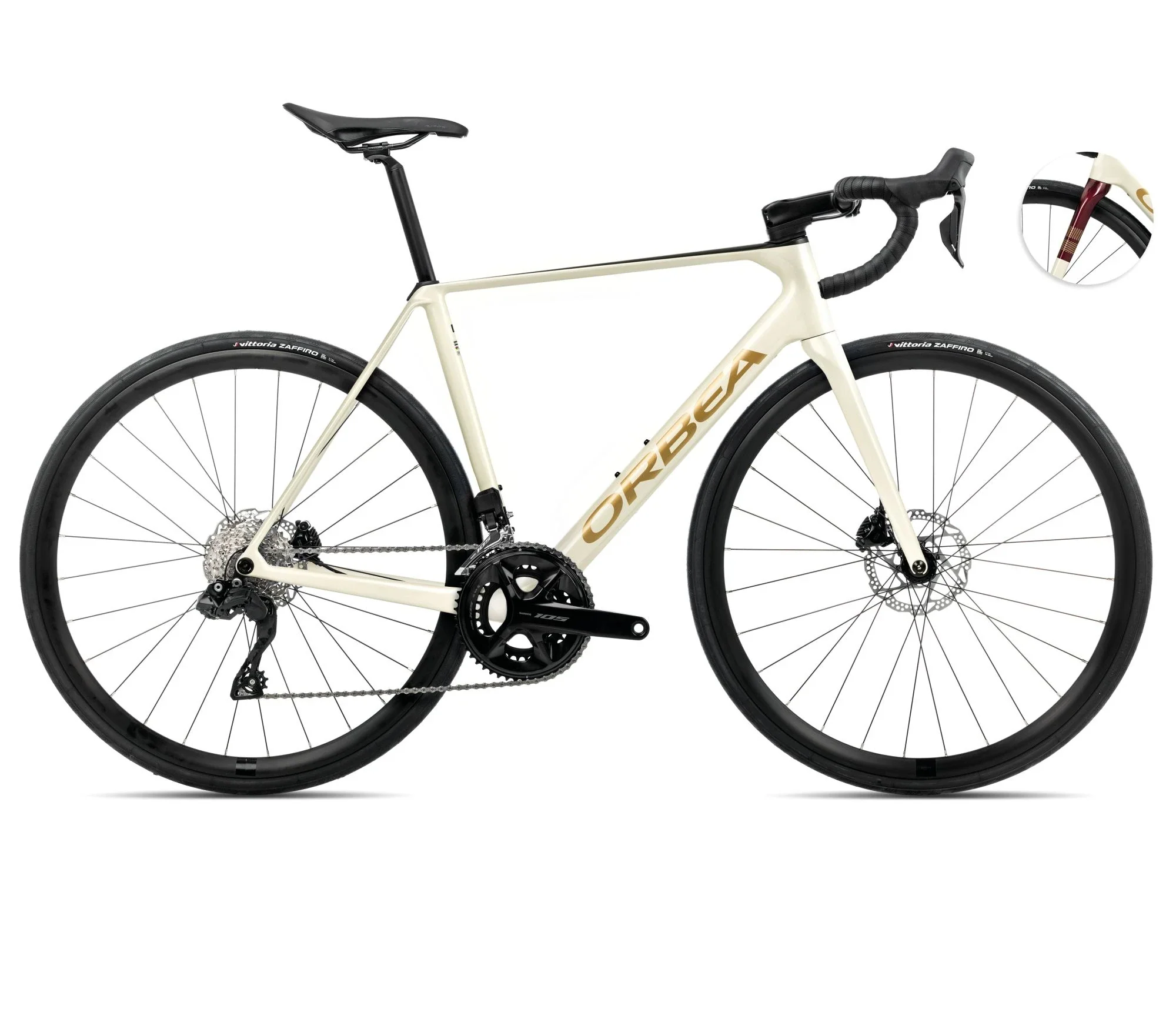 Orbea ORCA M30i White - Burgundy - Vulcano
